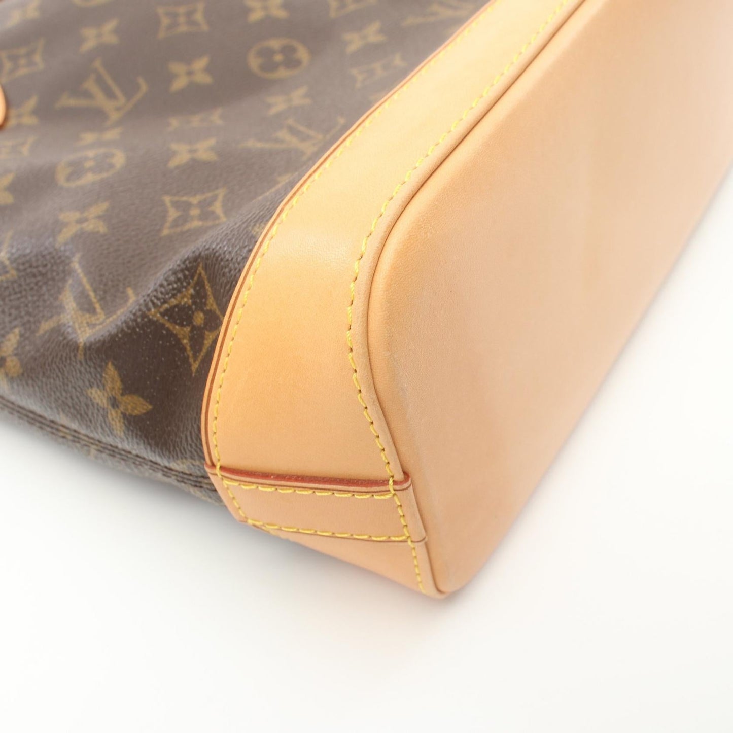 Louis Vuitton Lockit Handbag Monogram Brown