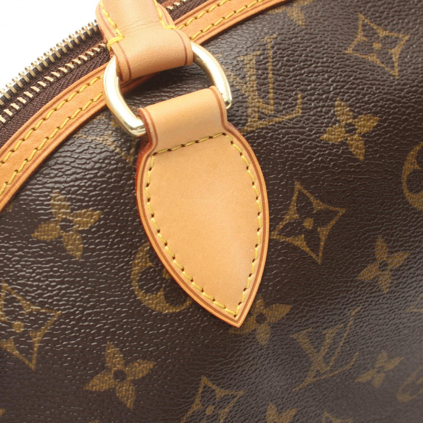 Louis Vuitton Lockit Handbag Monogram Brown