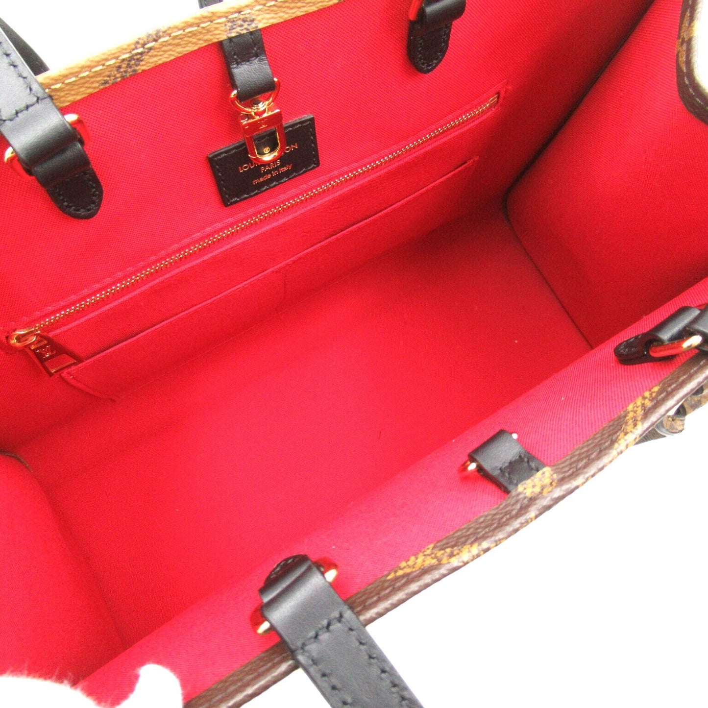Louis Vuitton OnTheGo MM Tote Bag Brown M45321