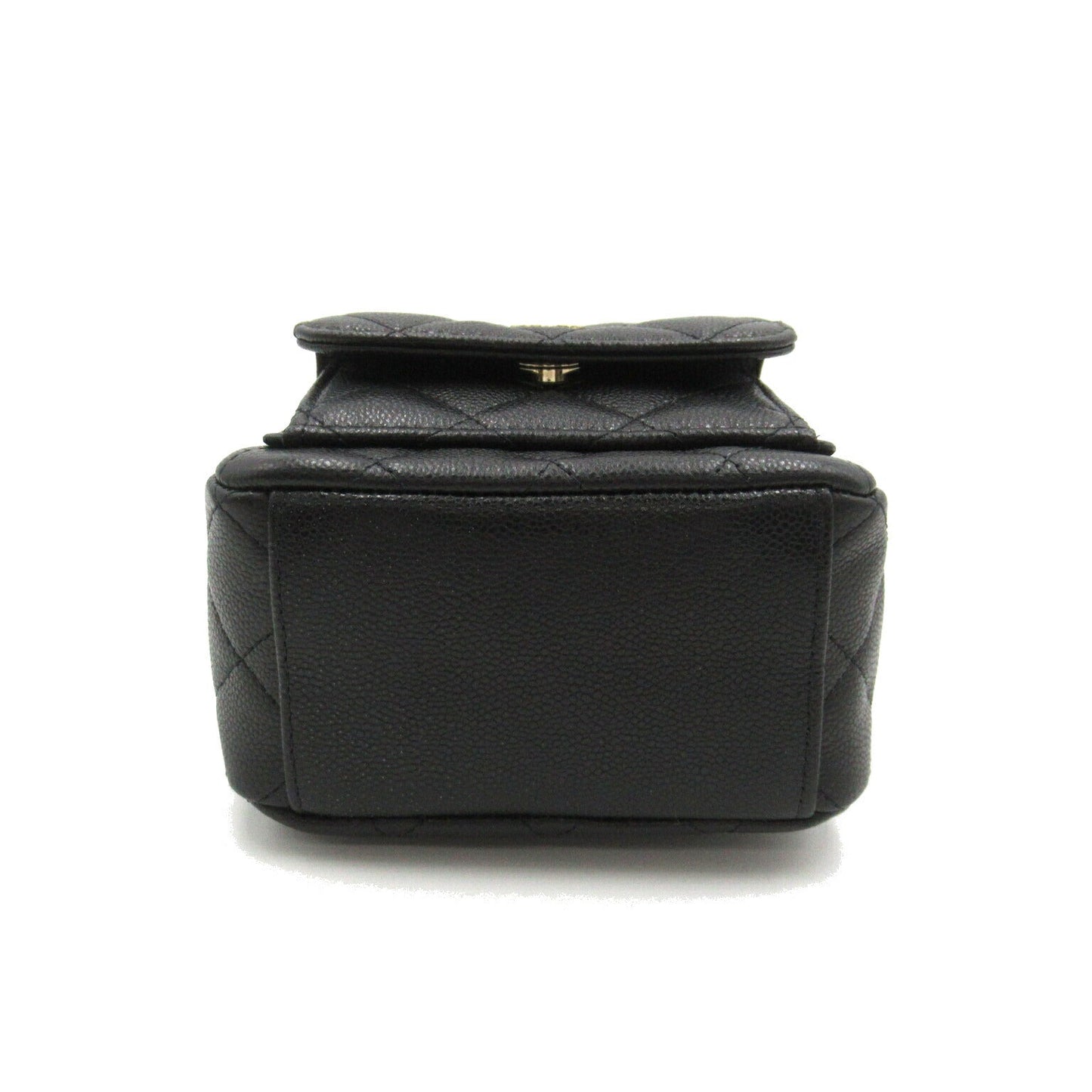Chanel Caviar Skin Matelasse Backpack Black