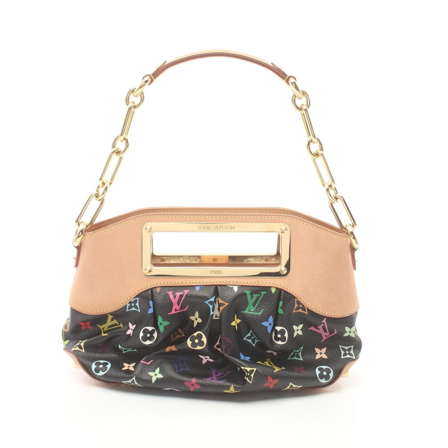 Louis Vuitton Judy PM Shoulder Bag Black M40258