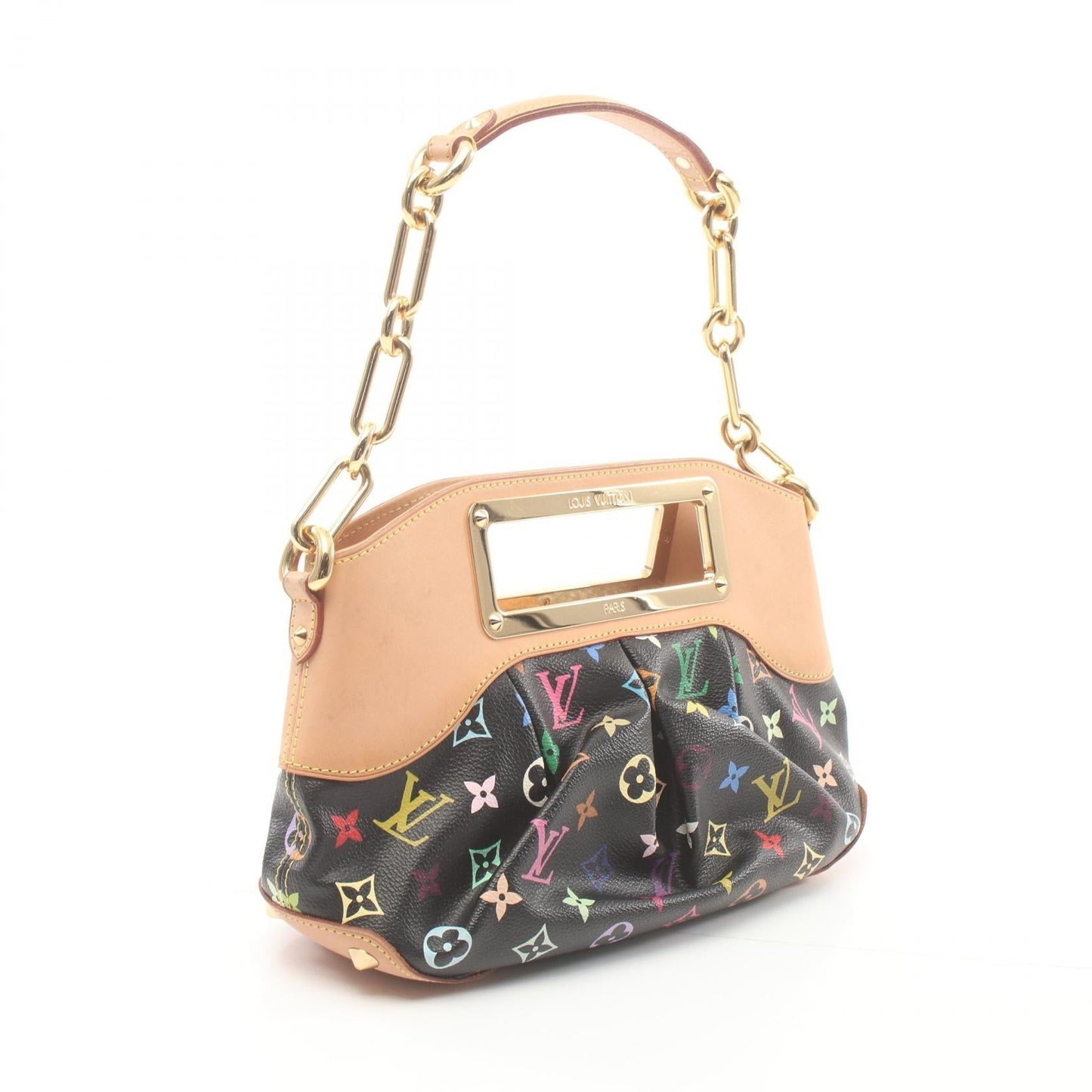 Louis Vuitton Judy PM Shoulder Bag Black M40258