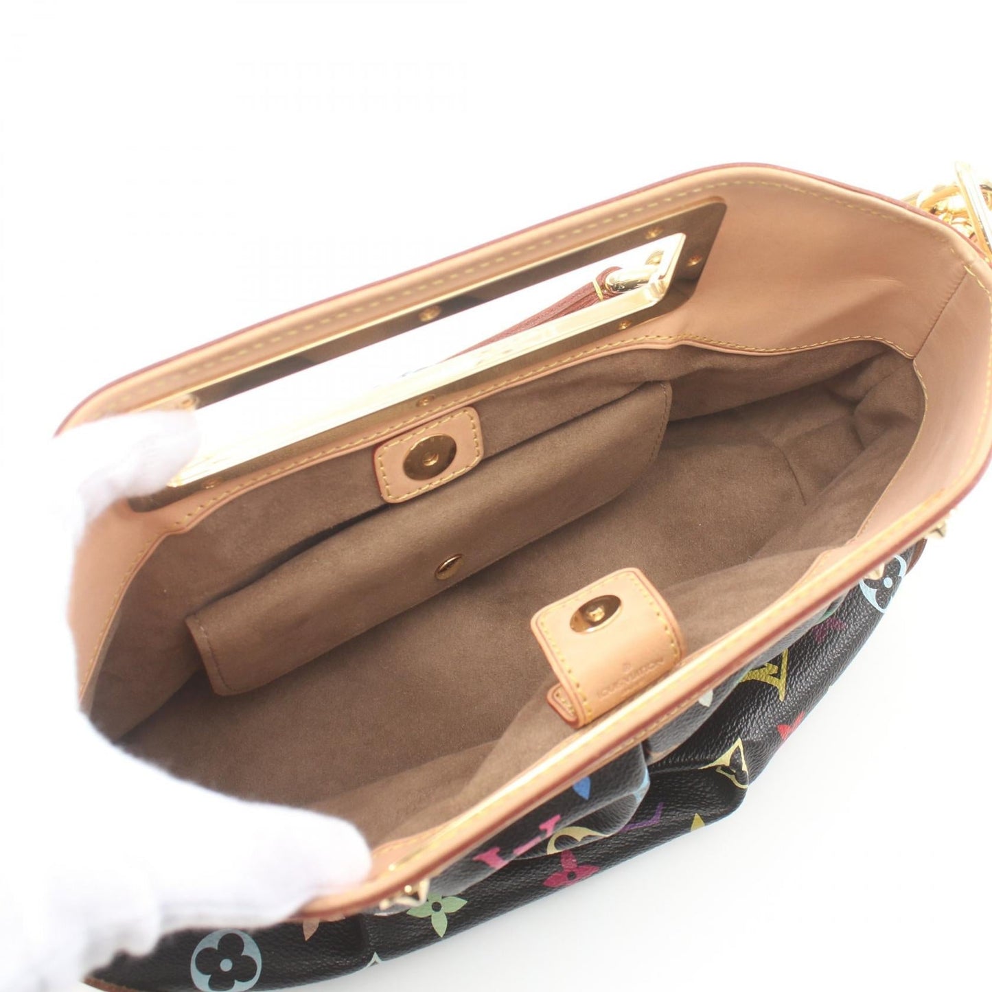 Louis Vuitton Judy PM Shoulder Bag Black M40258