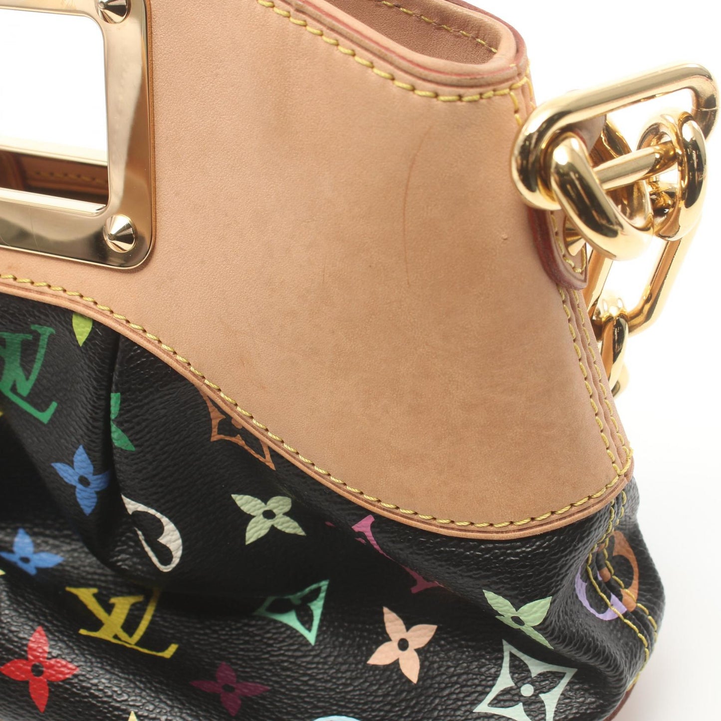 Louis Vuitton Judy PM Shoulder Bag Black M40258