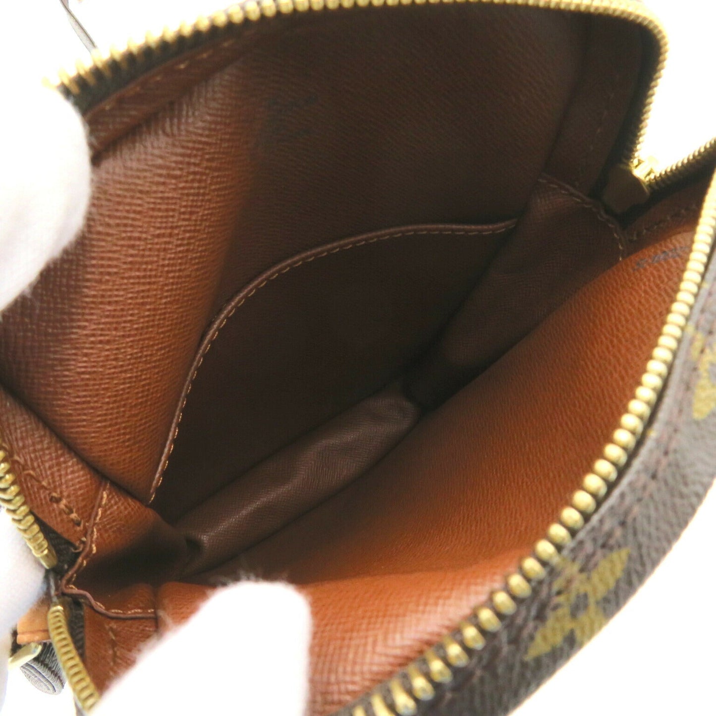 Louis Vuitton Danube Shoulder Bag Monogram Brown