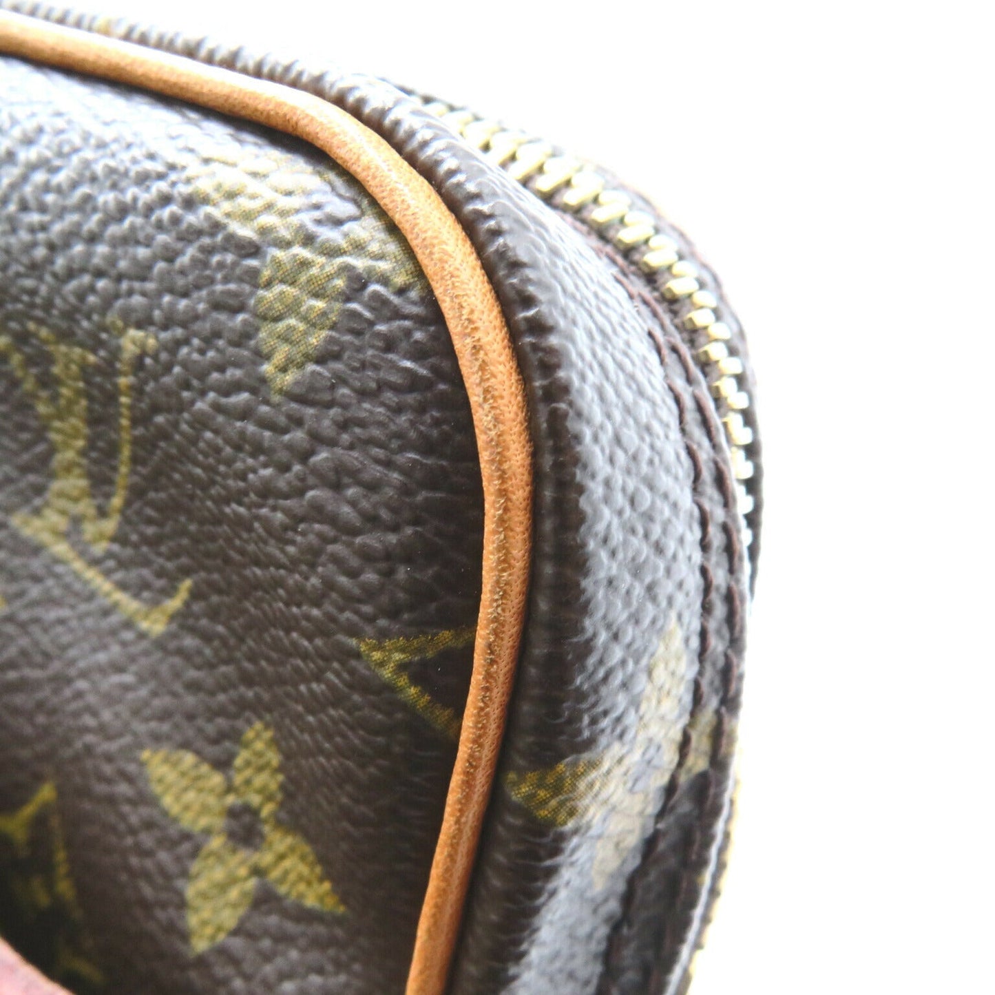 Louis Vuitton Danube Shoulder Bag Monogram Brown