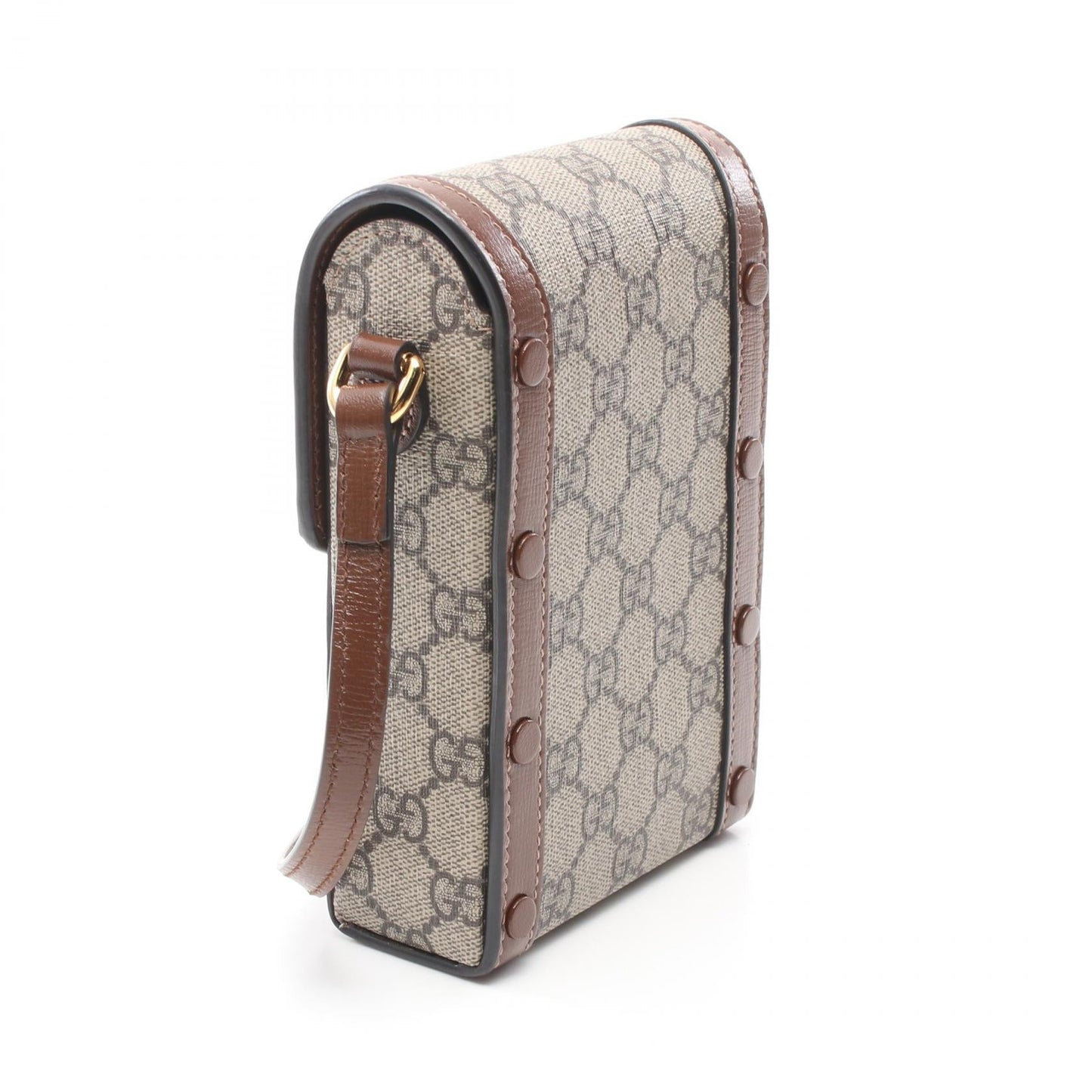 Luxury Gucci Trending 2025 Horsebit 1955 Mini Bag PVC Canvas Leather