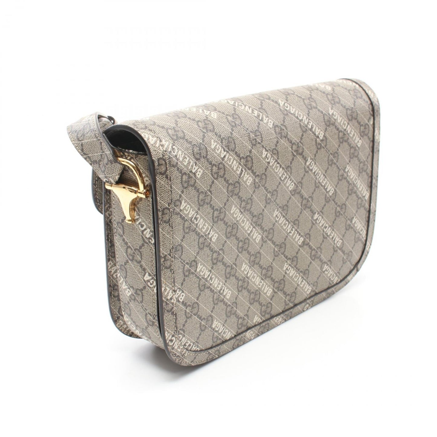 Luxury Gucci Trending 2025 Horsebit 1955 Shoulder Bag Beige/White