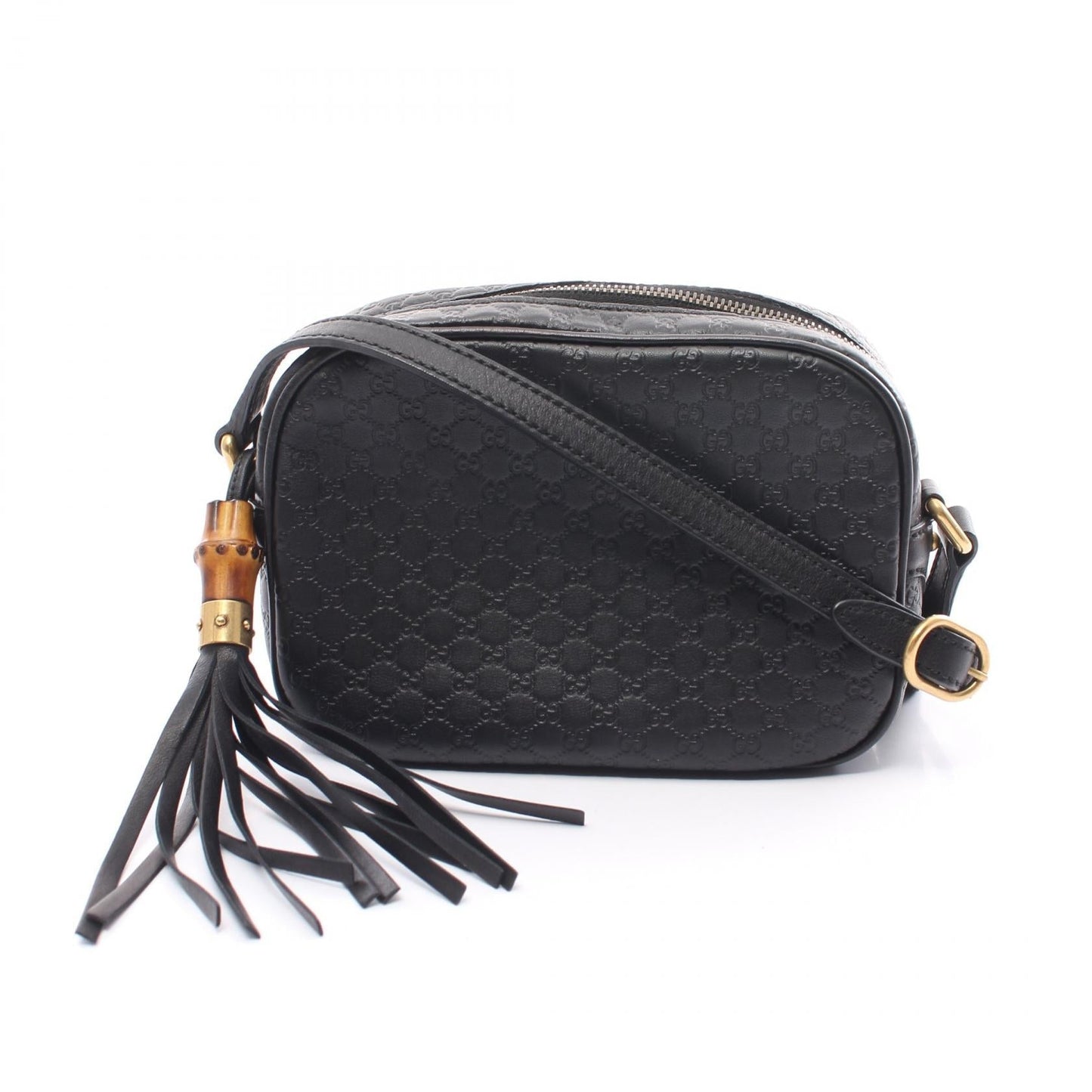 Luxury Gucci Trending 2025 Leather MicroLuxury Gucci Trending 2025ssima Bamboo Shoulder Bag