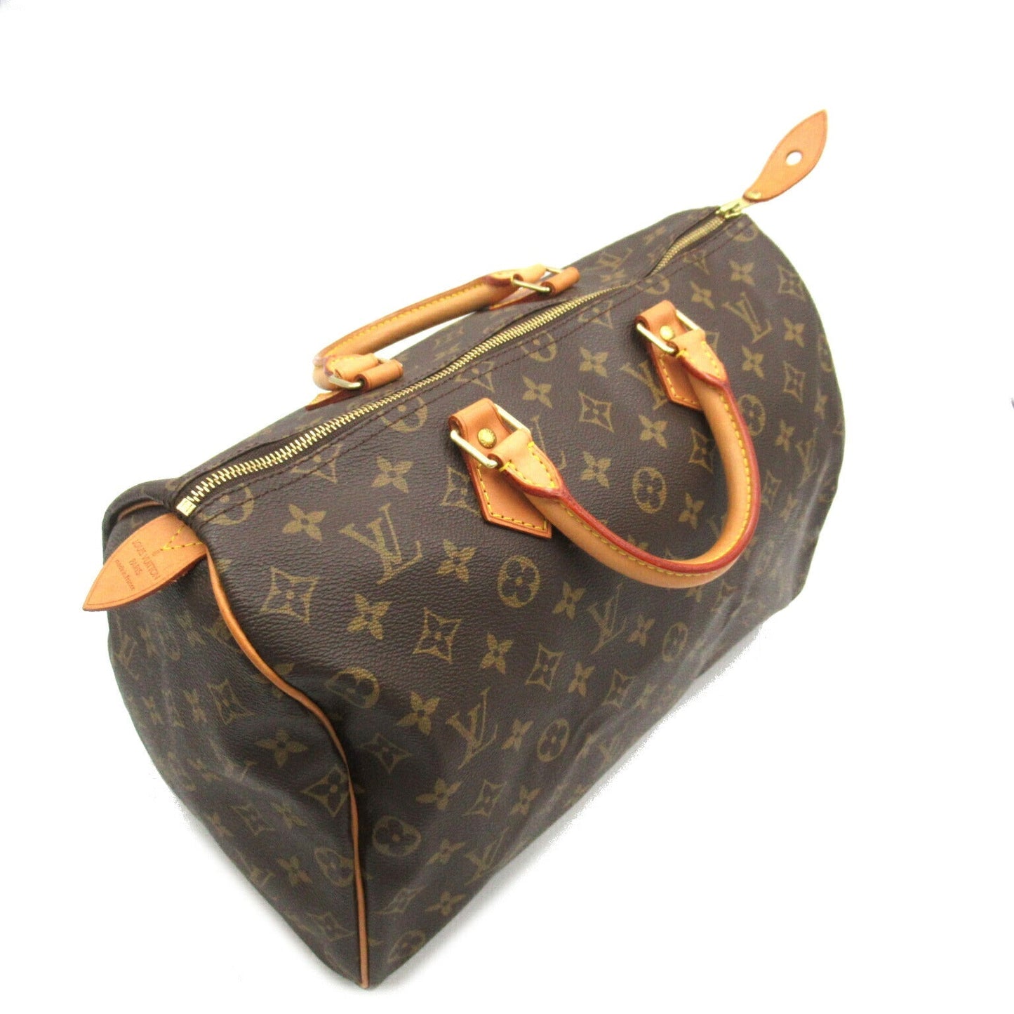 Louis Vuitton Speedy 35 Handbag Monogram Brown