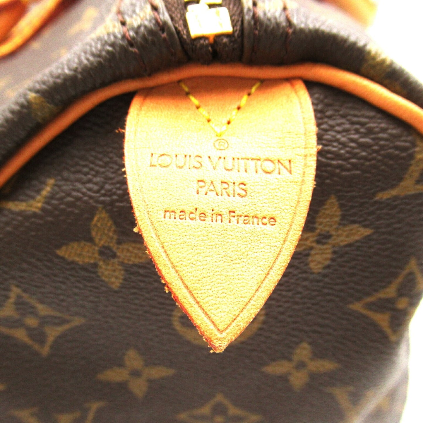 Louis Vuitton Speedy 35 Handbag Monogram Brown
