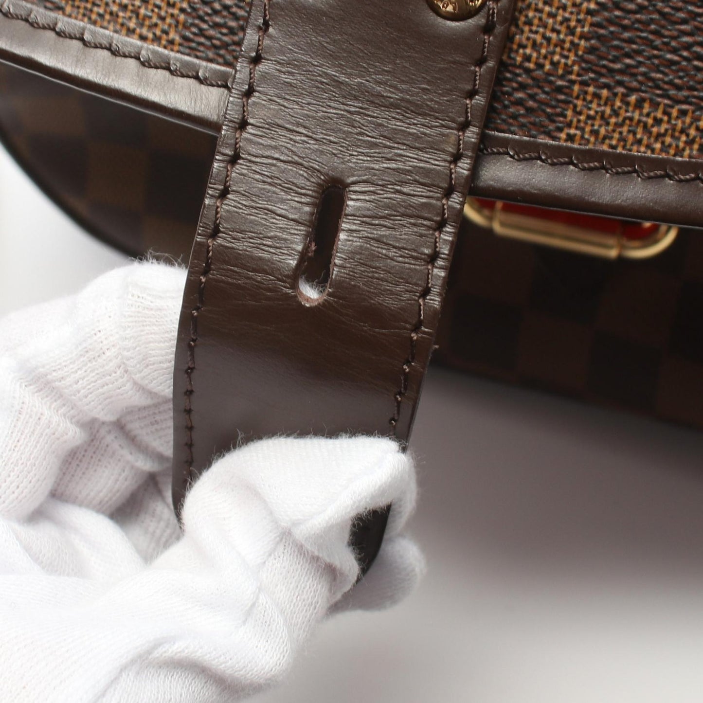 Louis Vuitton Damier Hibari Shoulder Bag N51200