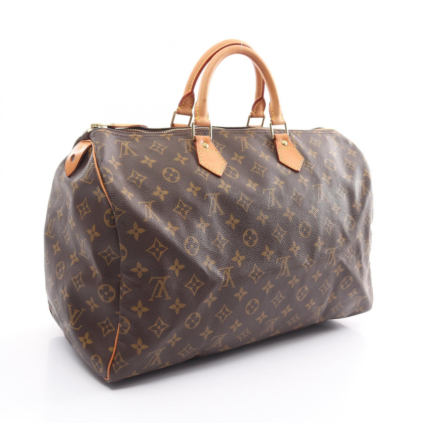 Louis Vuitton Speedy 40 Handbag Monogram Brown
