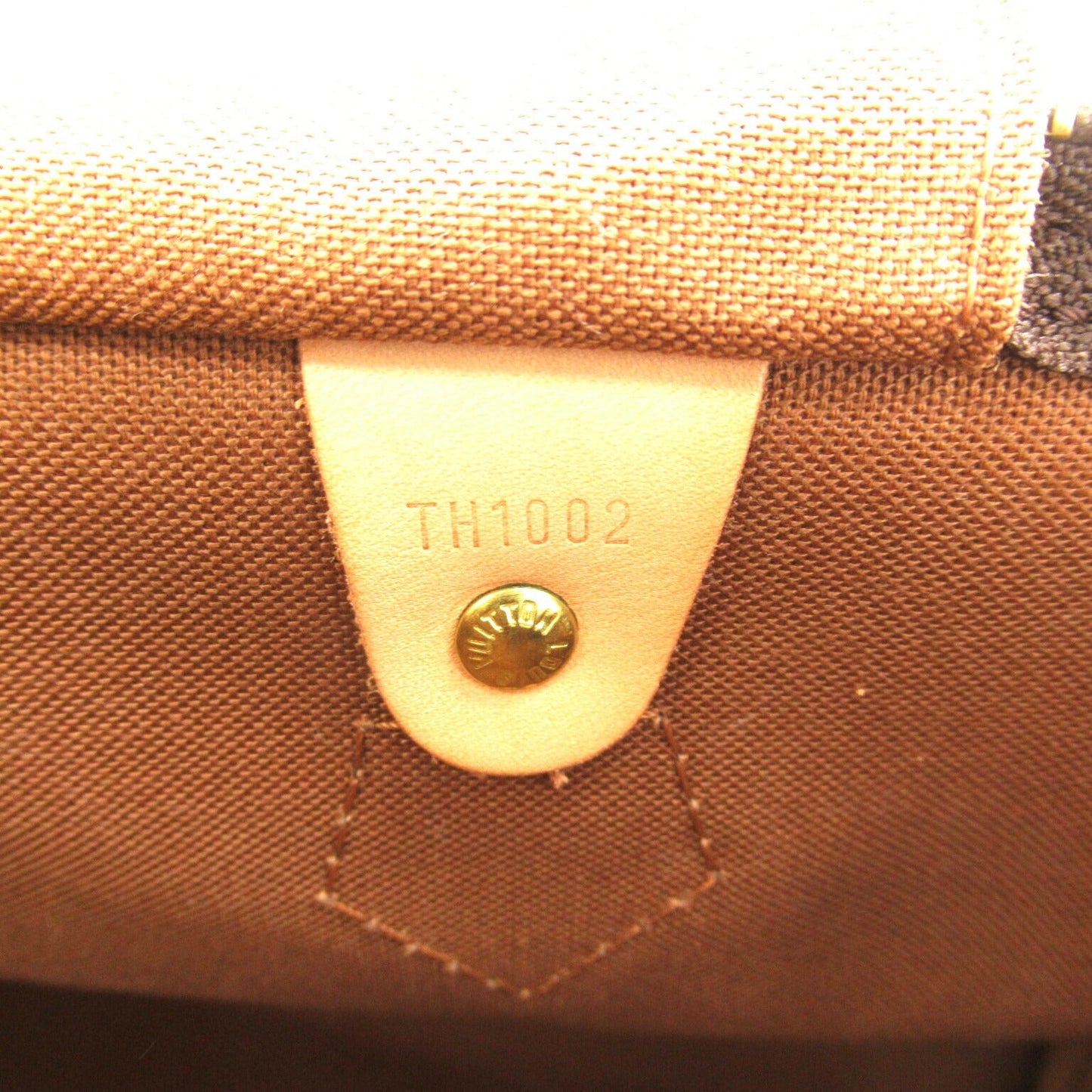 Louis Vuitton Speedy 35 Handbag Monogram Brown