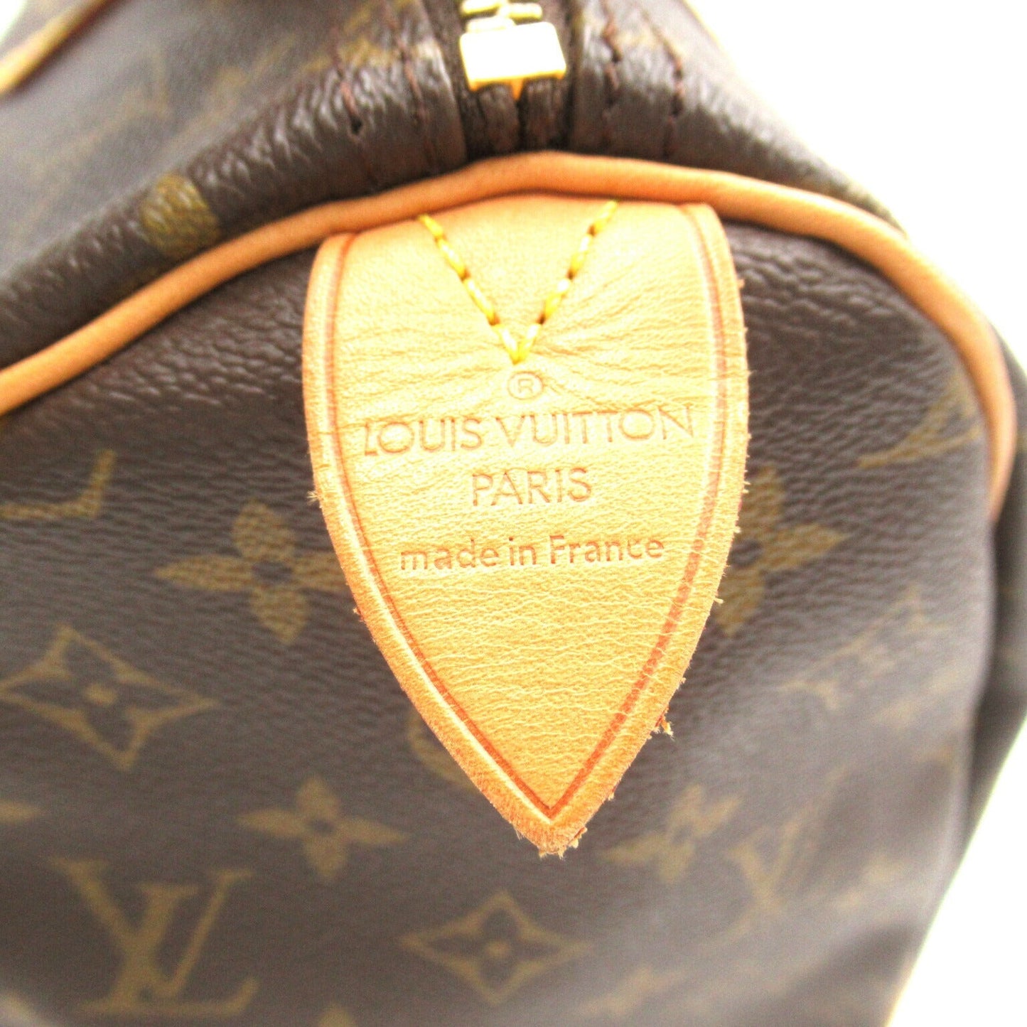 Louis Vuitton Speedy 35 Handbag Monogram Brown