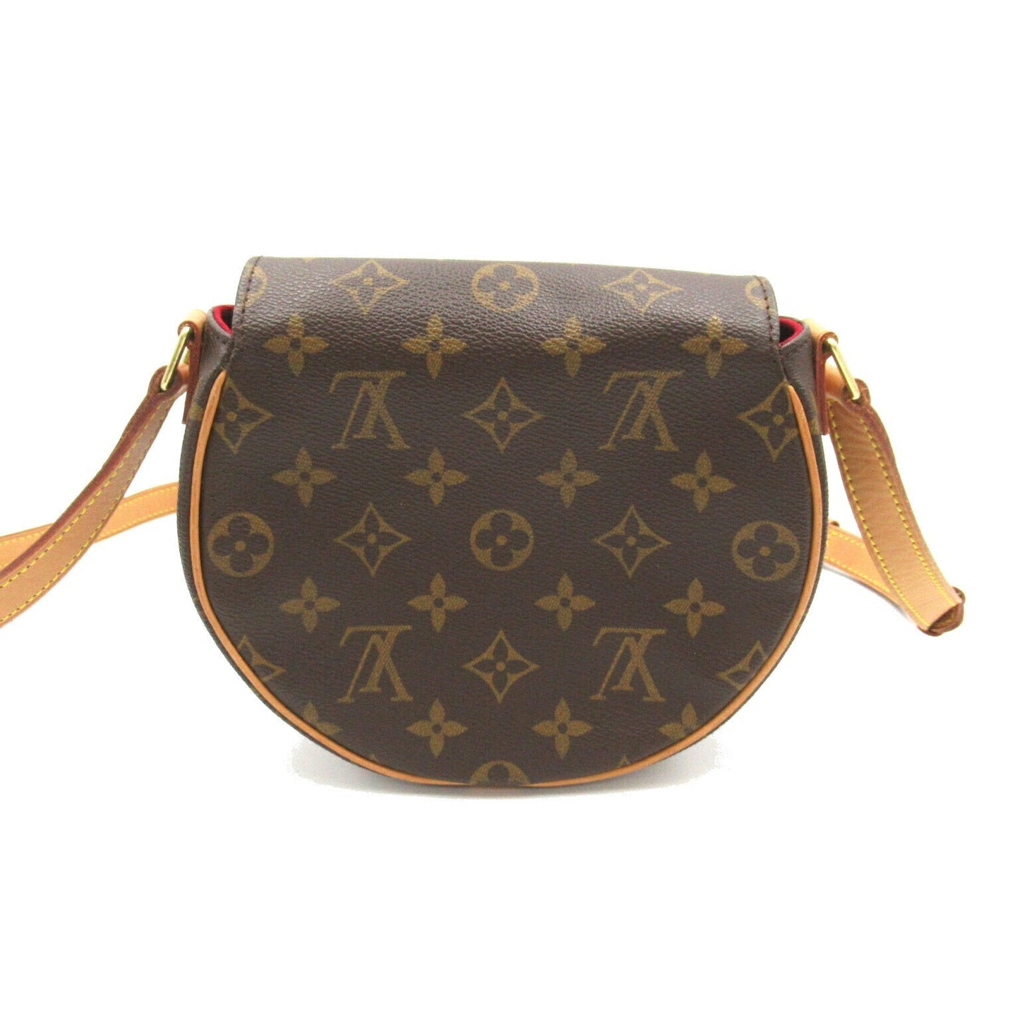 Louis Vuitton Tambourin Shoulder Bag Monogram Brown