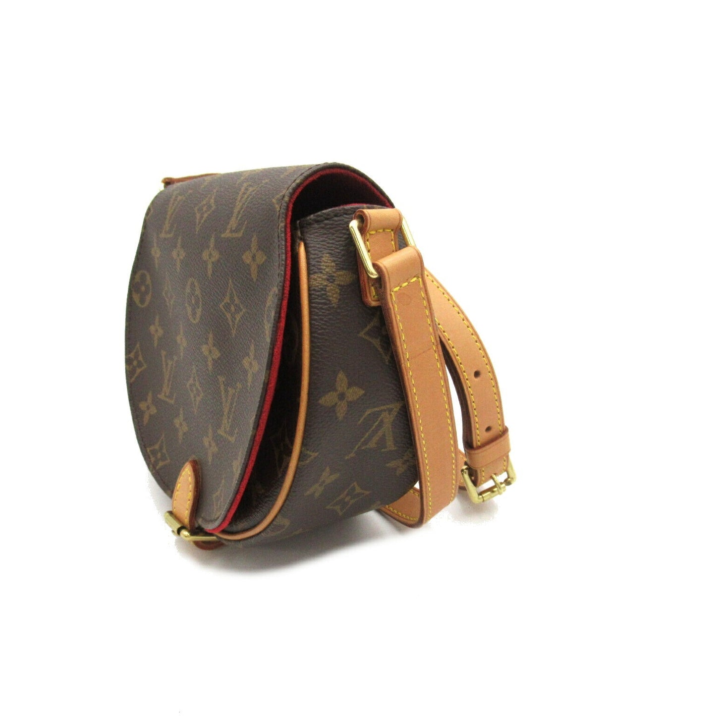 Louis Vuitton Tambourin Shoulder Bag Monogram Brown