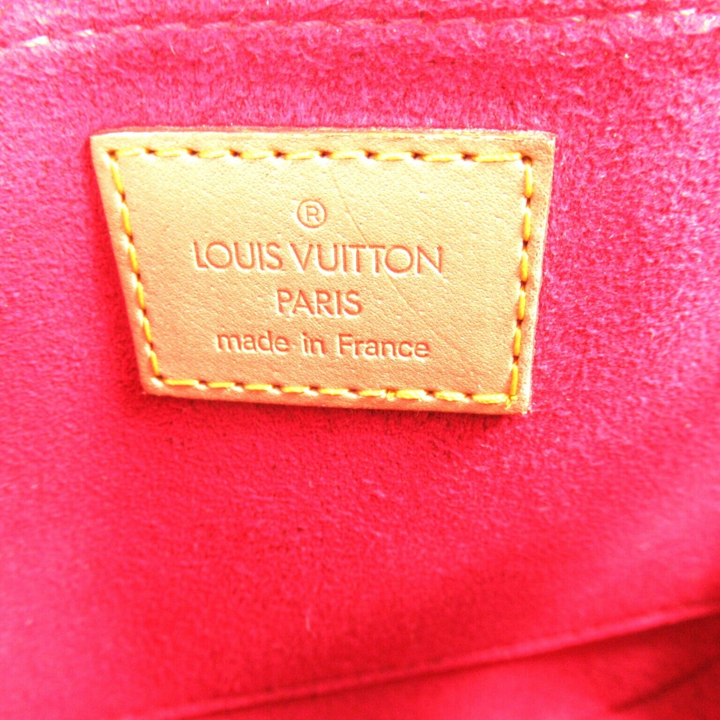 Louis Vuitton Tambourin Shoulder Bag Monogram Brown