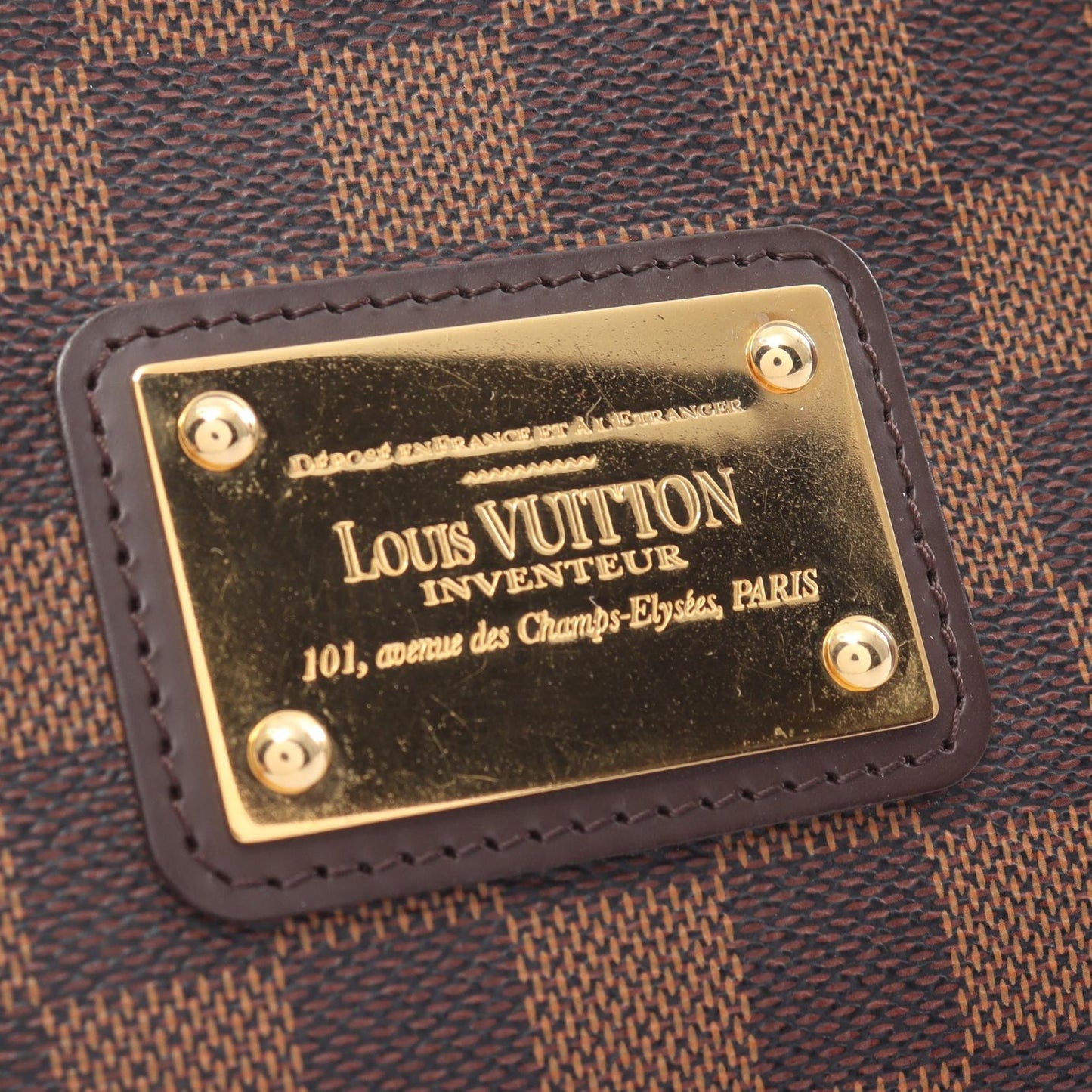 Louis Vuitton Eva Handbag PVC Leather N55213