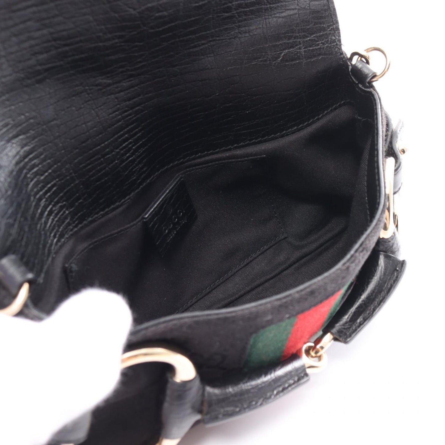 Luxury Gucci Trending 2025 Horsebit GG Canvas Leather Handbag 131470