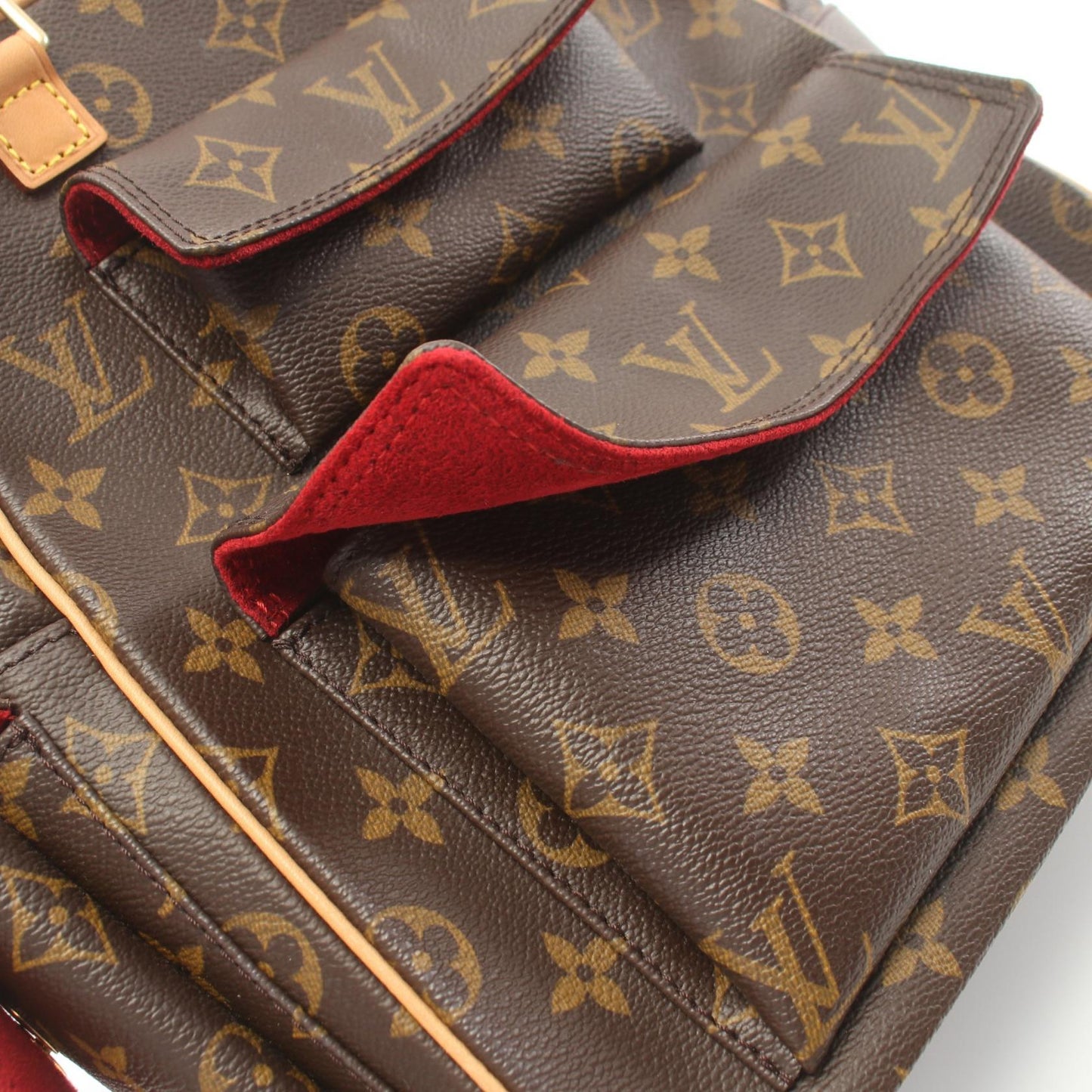 Louis Vuitton Excentri-Cite Handbag Monogram Brown