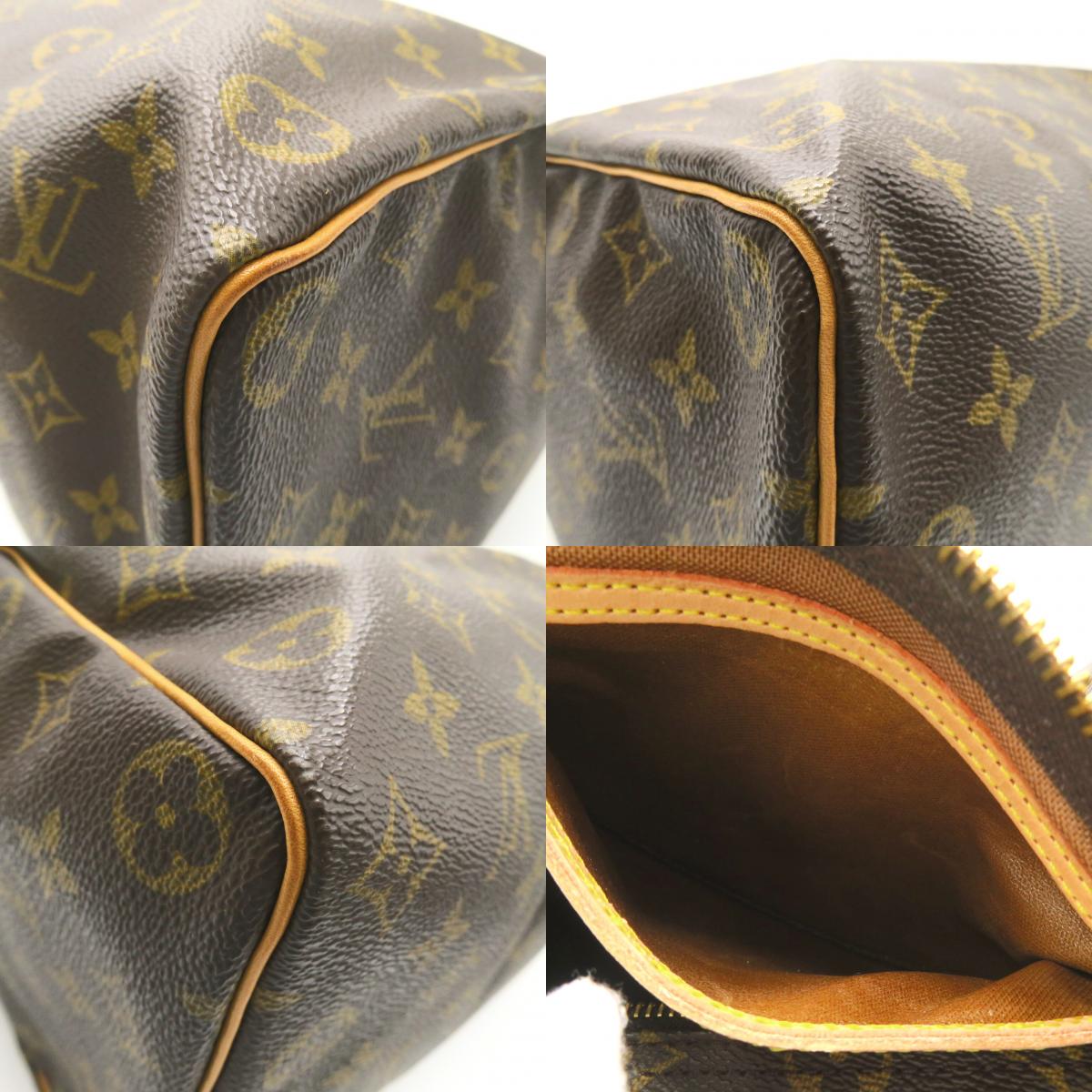 Louis Vuitton Speedy 35 Handbag Brown M41524