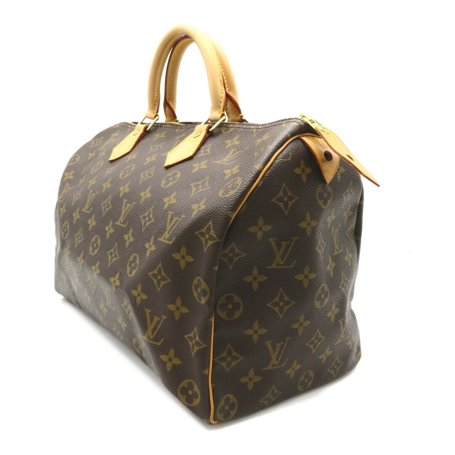 Louis Vuitton Speedy 35 Handbag Brown M41524