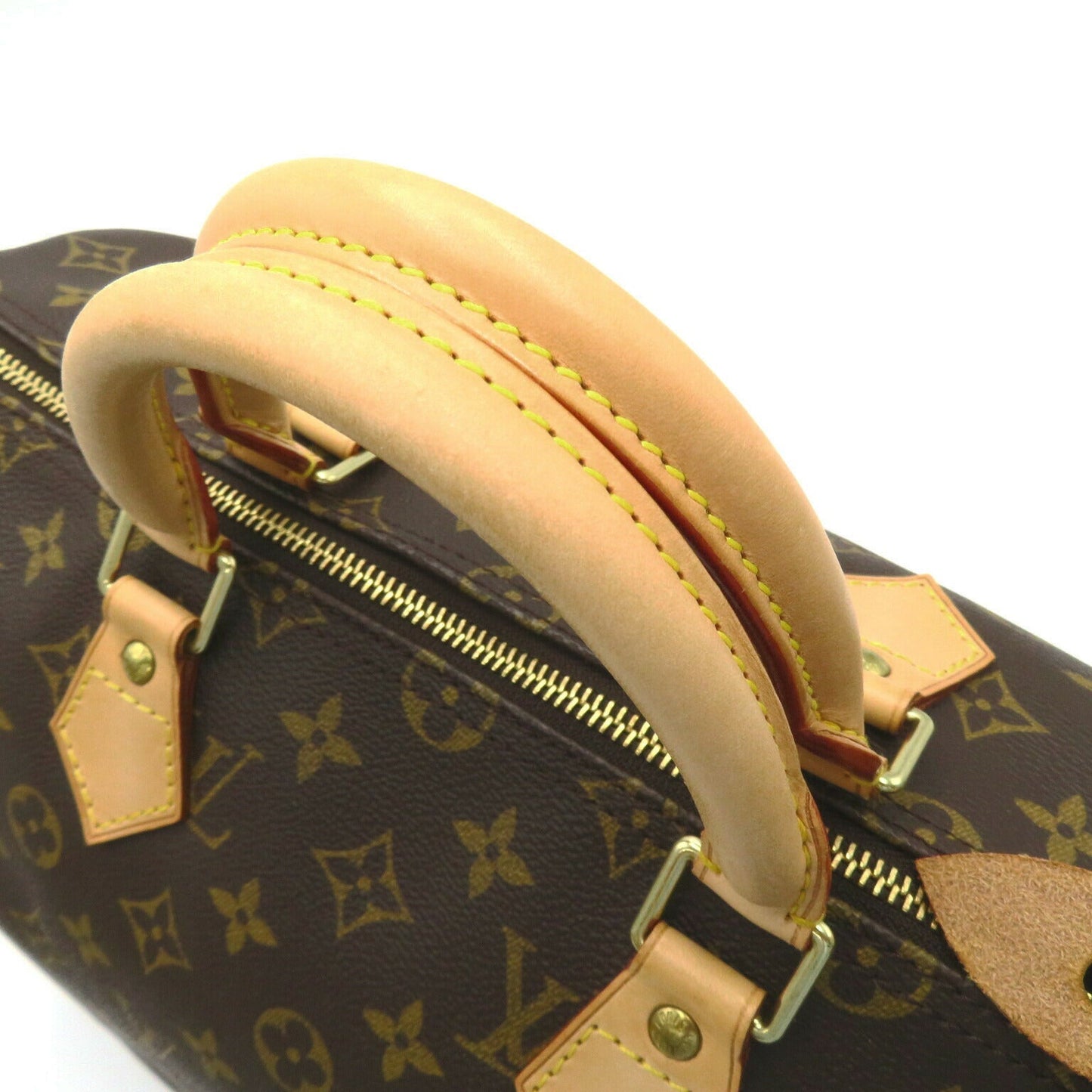 Louis Vuitton Speedy 35 Handbag Brown M41524