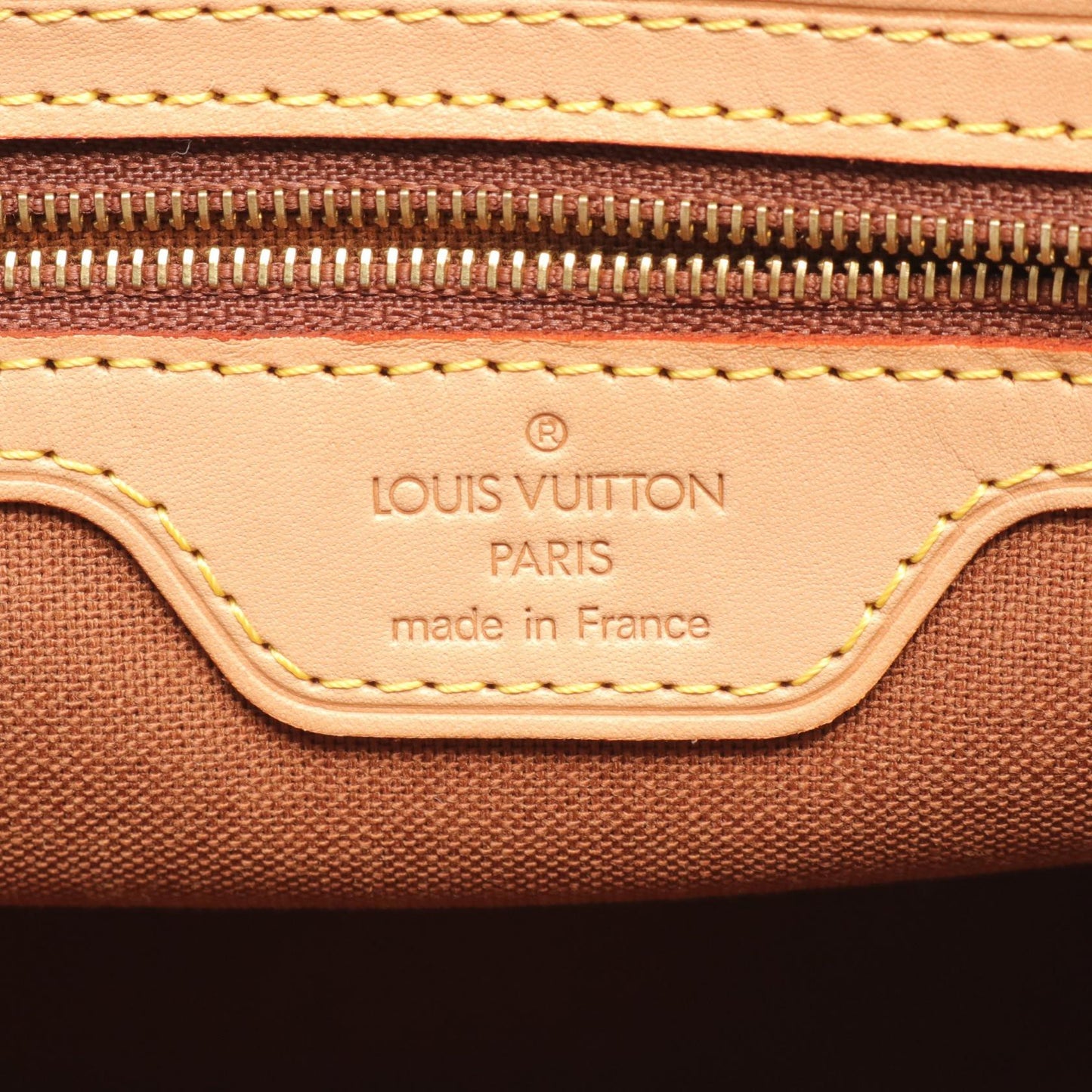Louis Vuitton Monogram Cabas Piano Shoulder Bag M51148