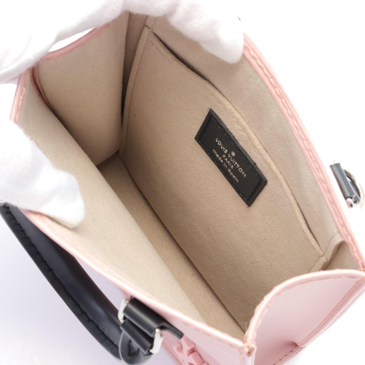 Louis Vuitton Petite Sac Plat Epi Leather Handbag M69575