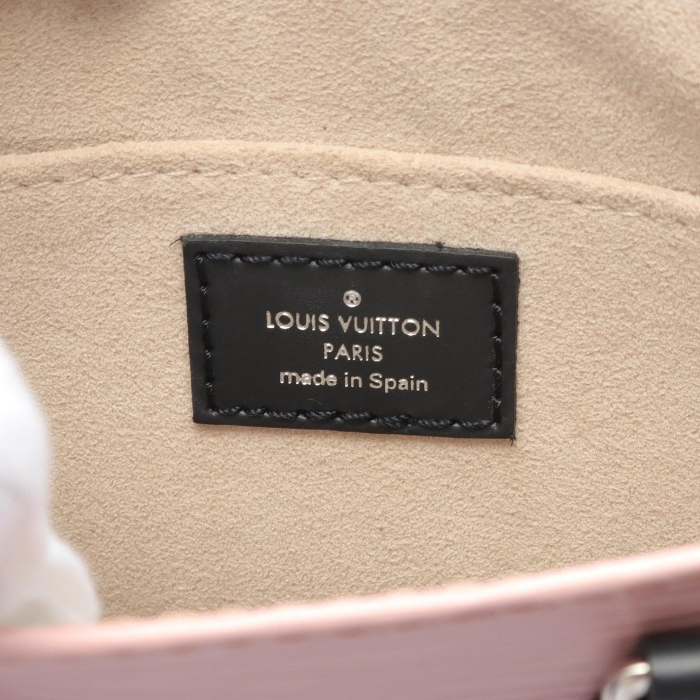 Louis Vuitton Petite Sac Plat Epi Leather Handbag M69575