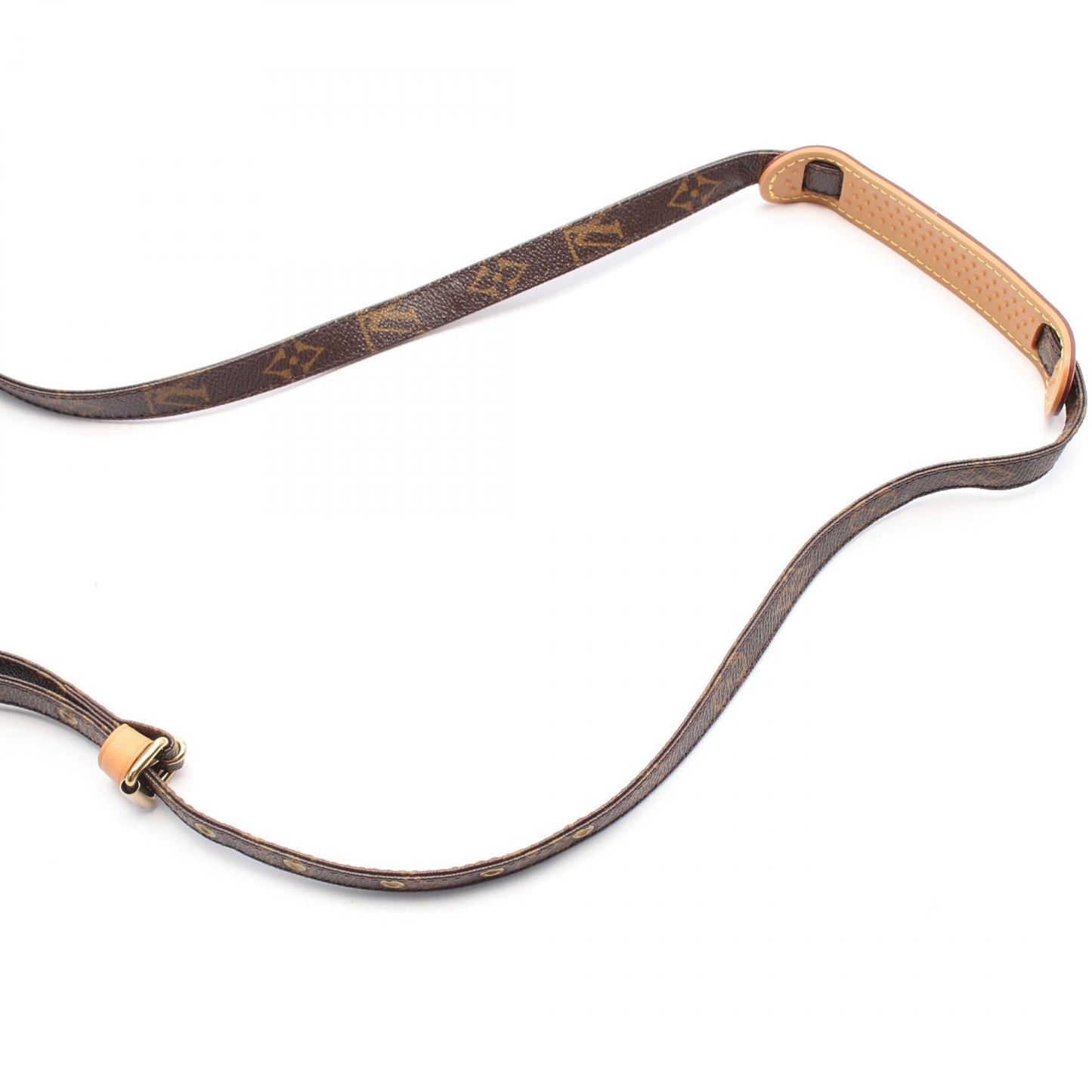 Louis Vuitton Danube Shoulder Bag Monogram Brown