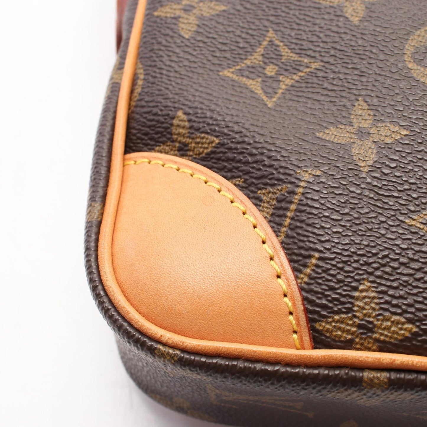 Louis Vuitton Danube Shoulder Bag Monogram Brown