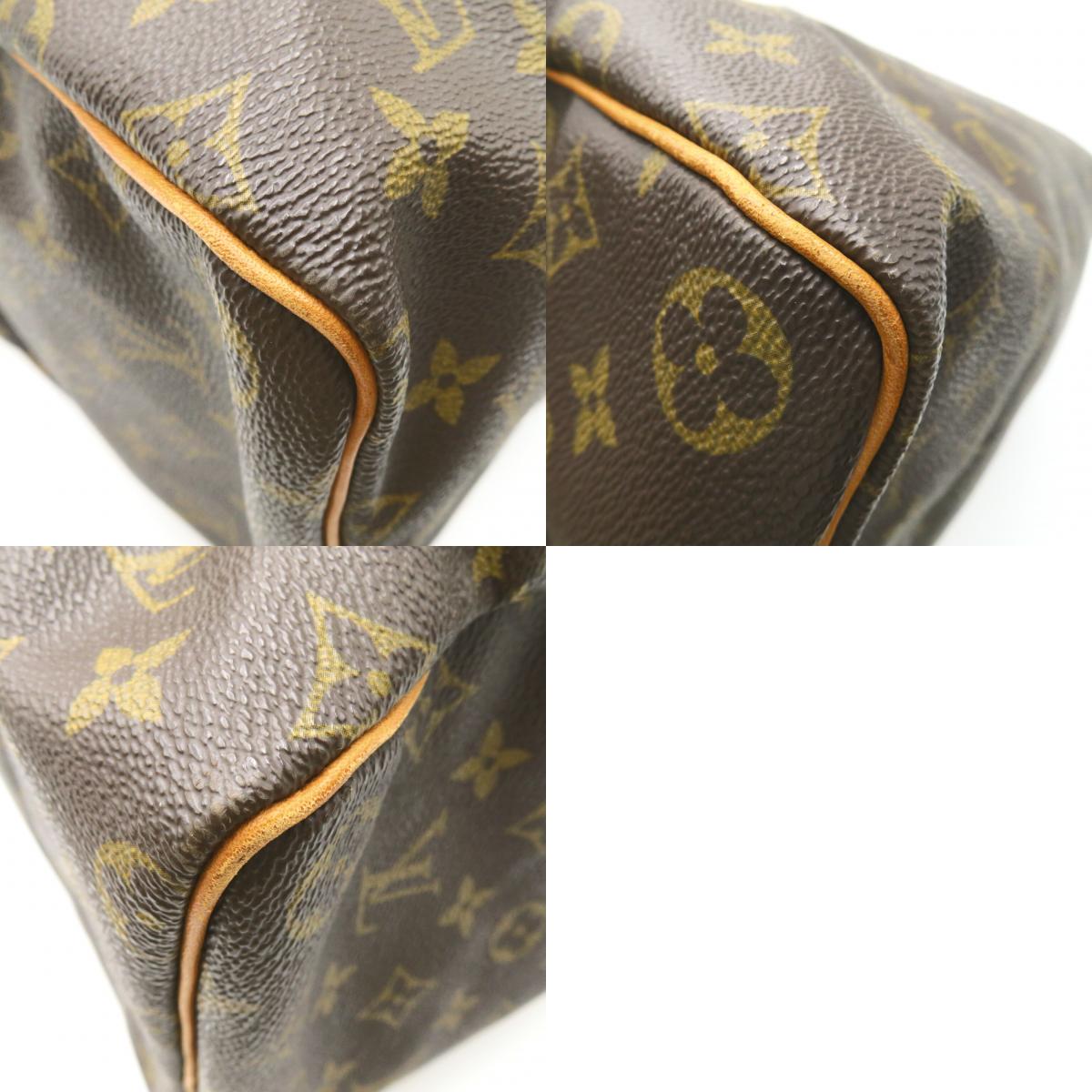 Louis Vuitton Speedy 40 Handbag Monogram Brown