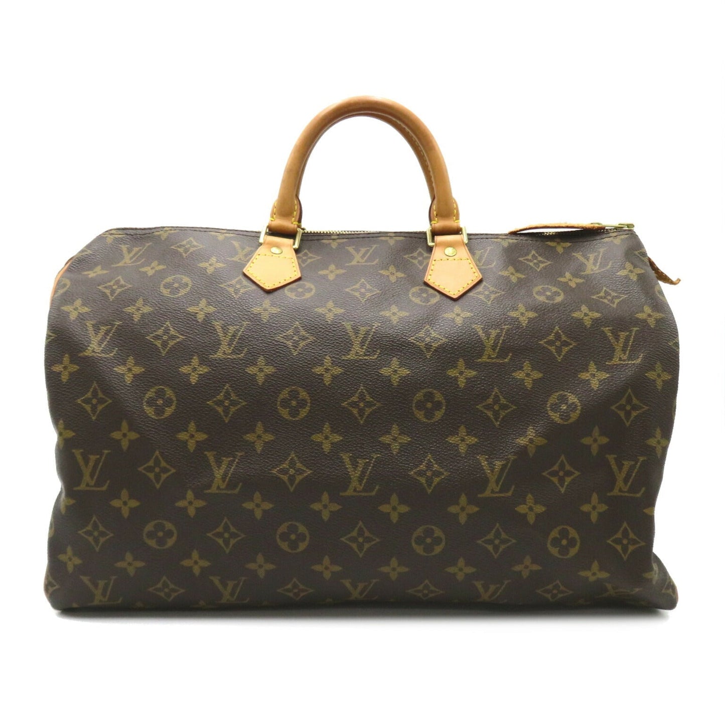 Louis Vuitton Speedy 40 Handbag Monogram Brown