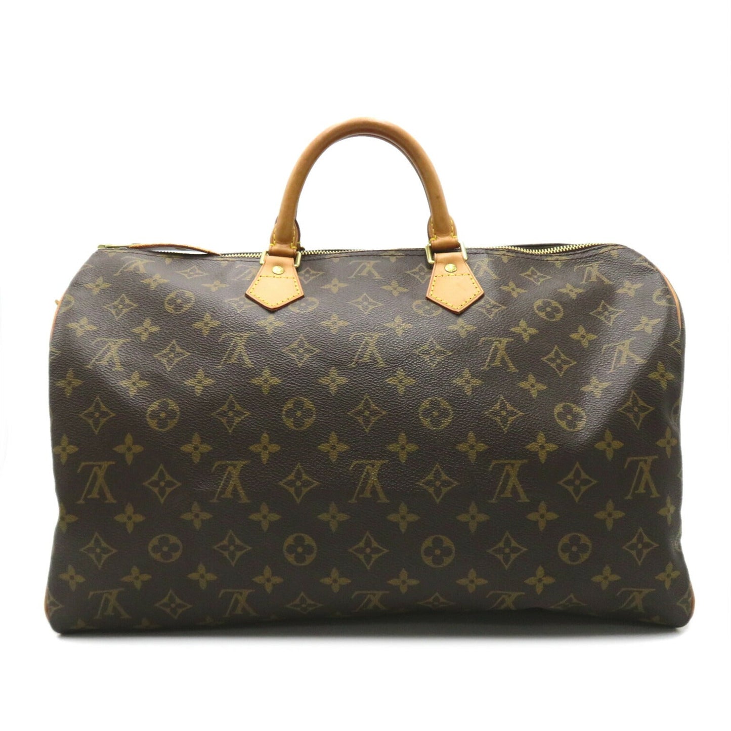 Louis Vuitton Speedy 40 Handbag Monogram Brown