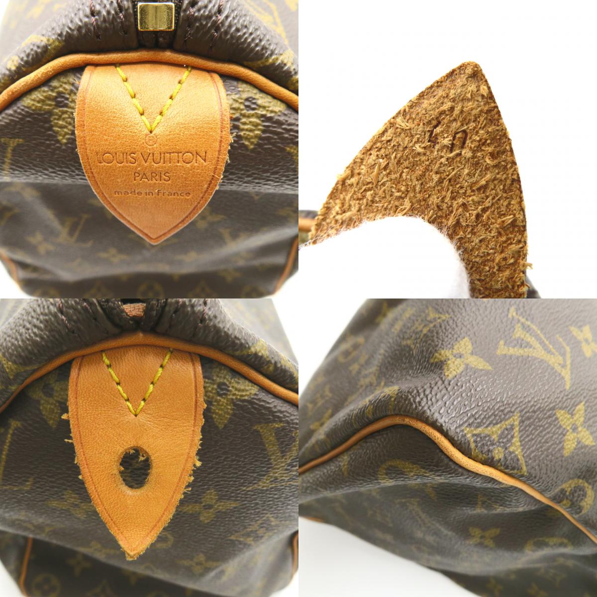 Louis Vuitton Speedy 40 Handbag Monogram Brown