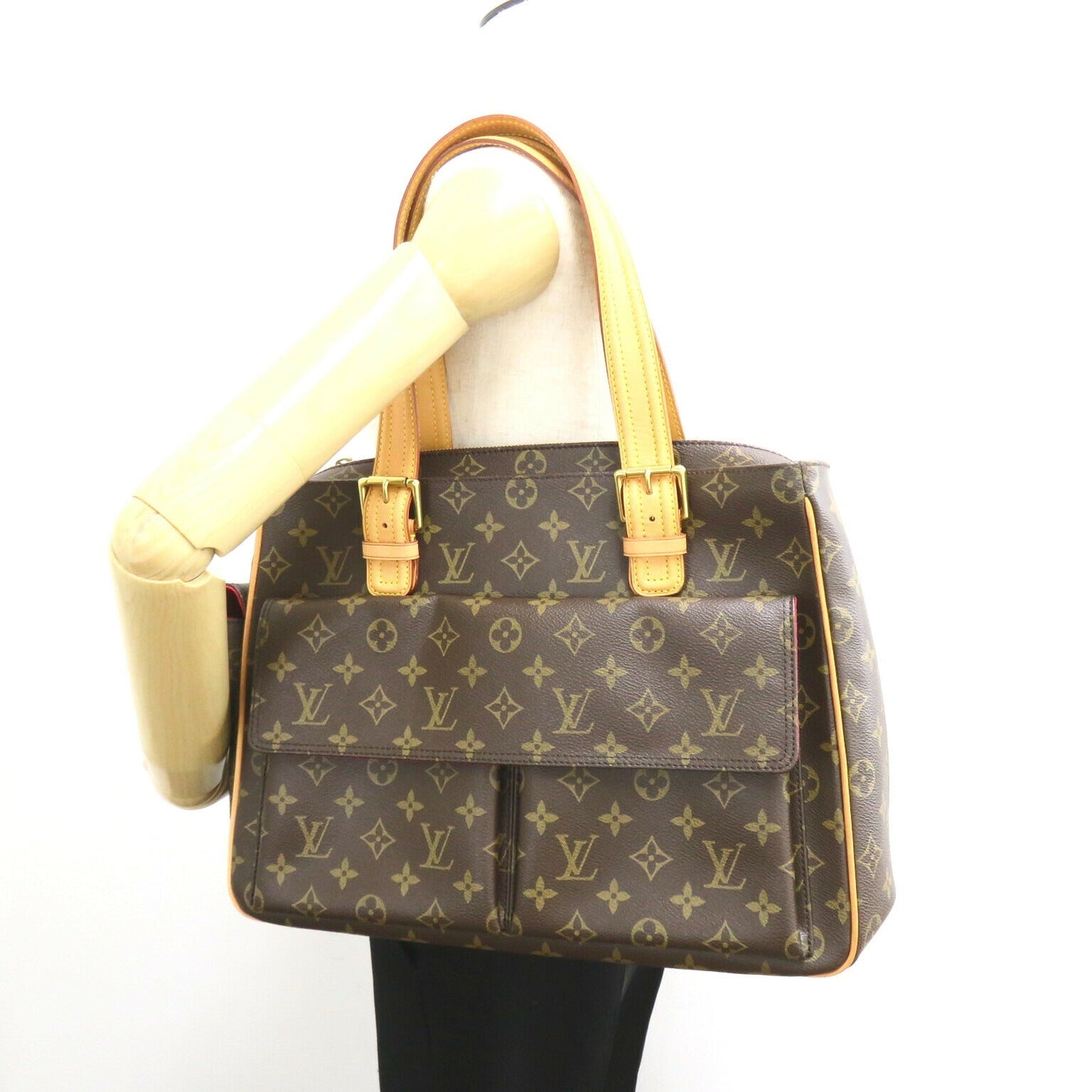 Louis Vuitton Multipli Cite Shoulder Bag Brown
