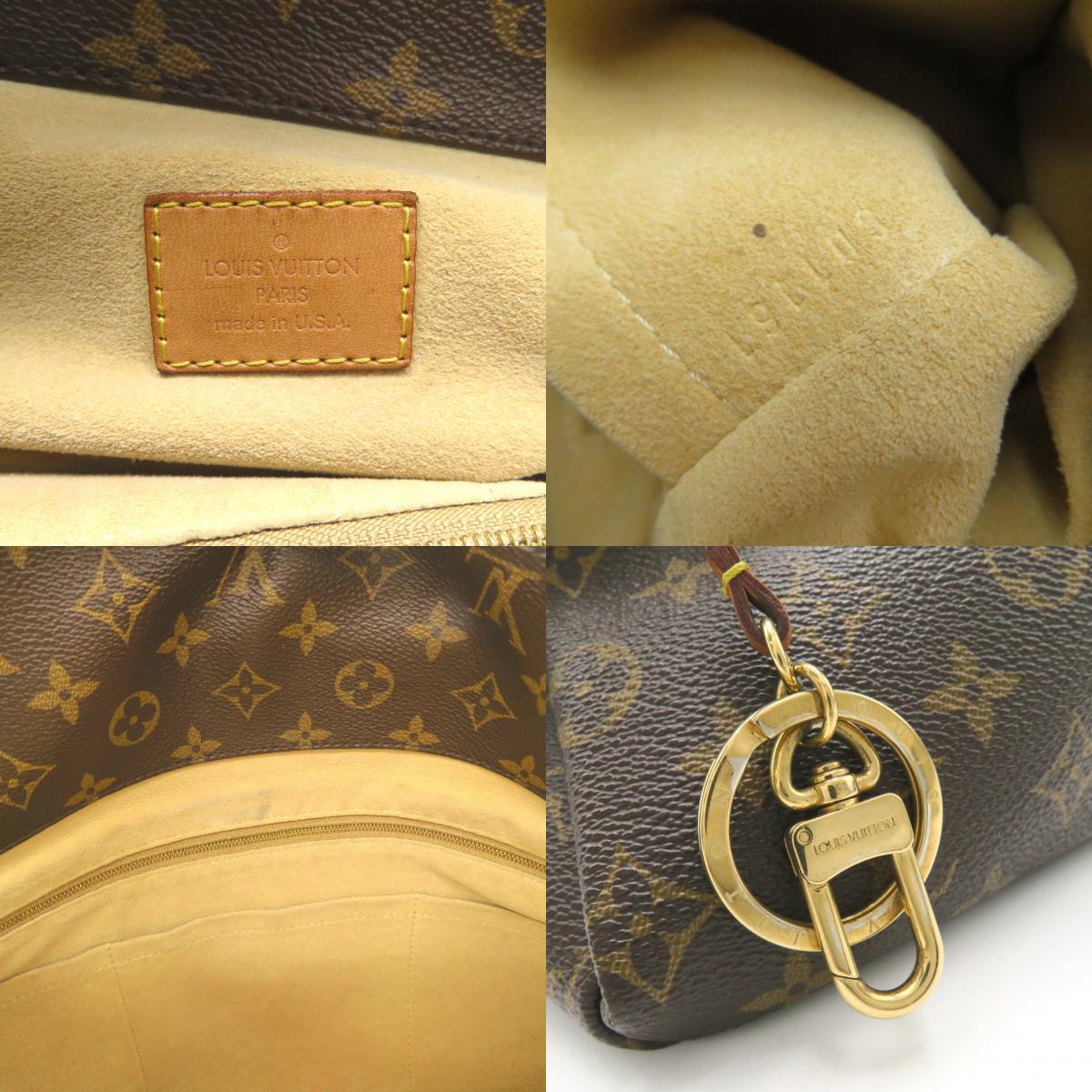Louis Vuitton Artsy MM Handbag Monogram Brown