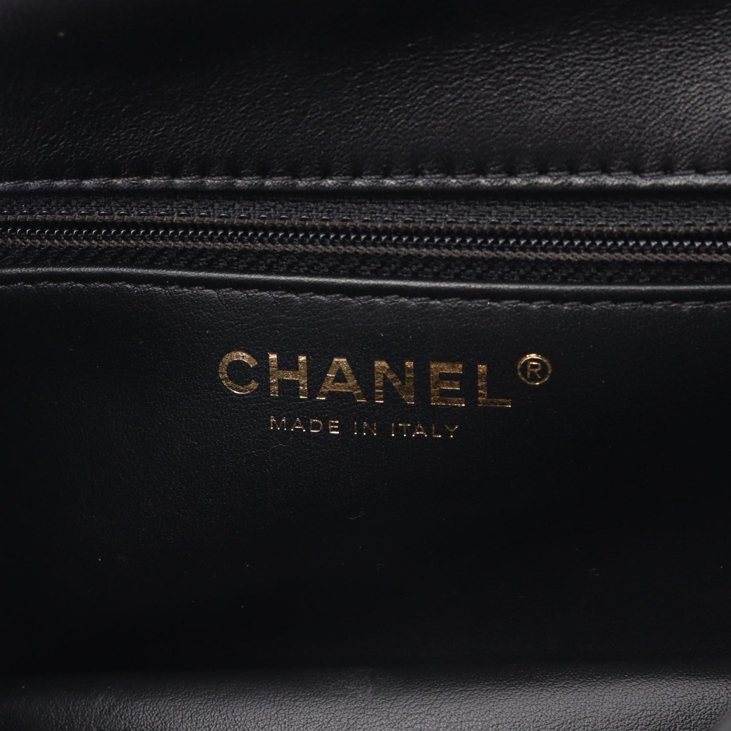 Chanel Lambskin Matelasse Shoulder Bag Black