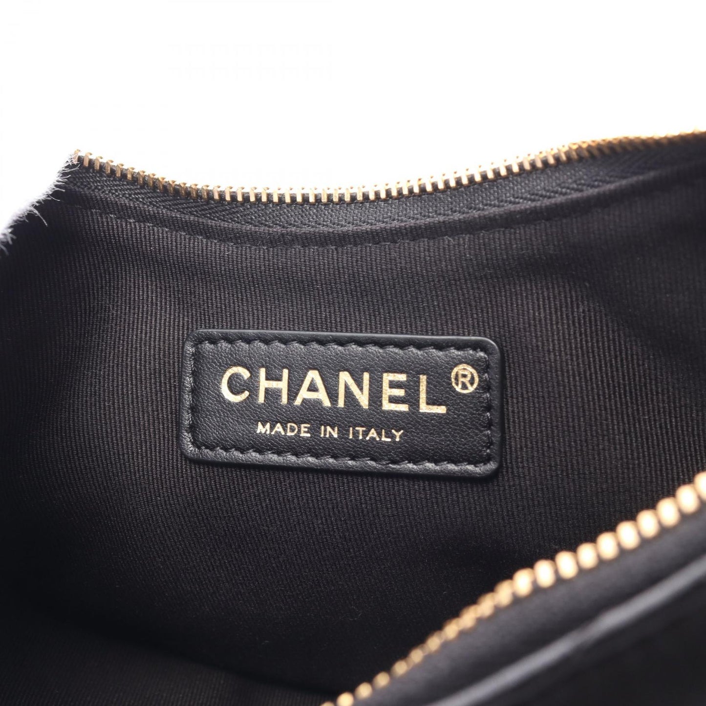 Chanel Matelasse Small Hobo Shoulder Bag Black