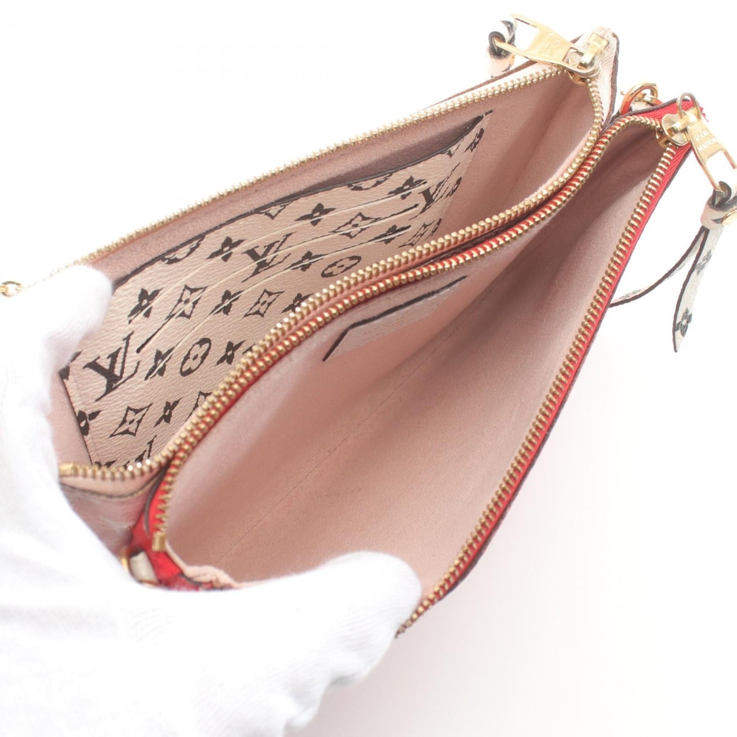 Louis Vuitton Monogram Giant Double Zip Bag