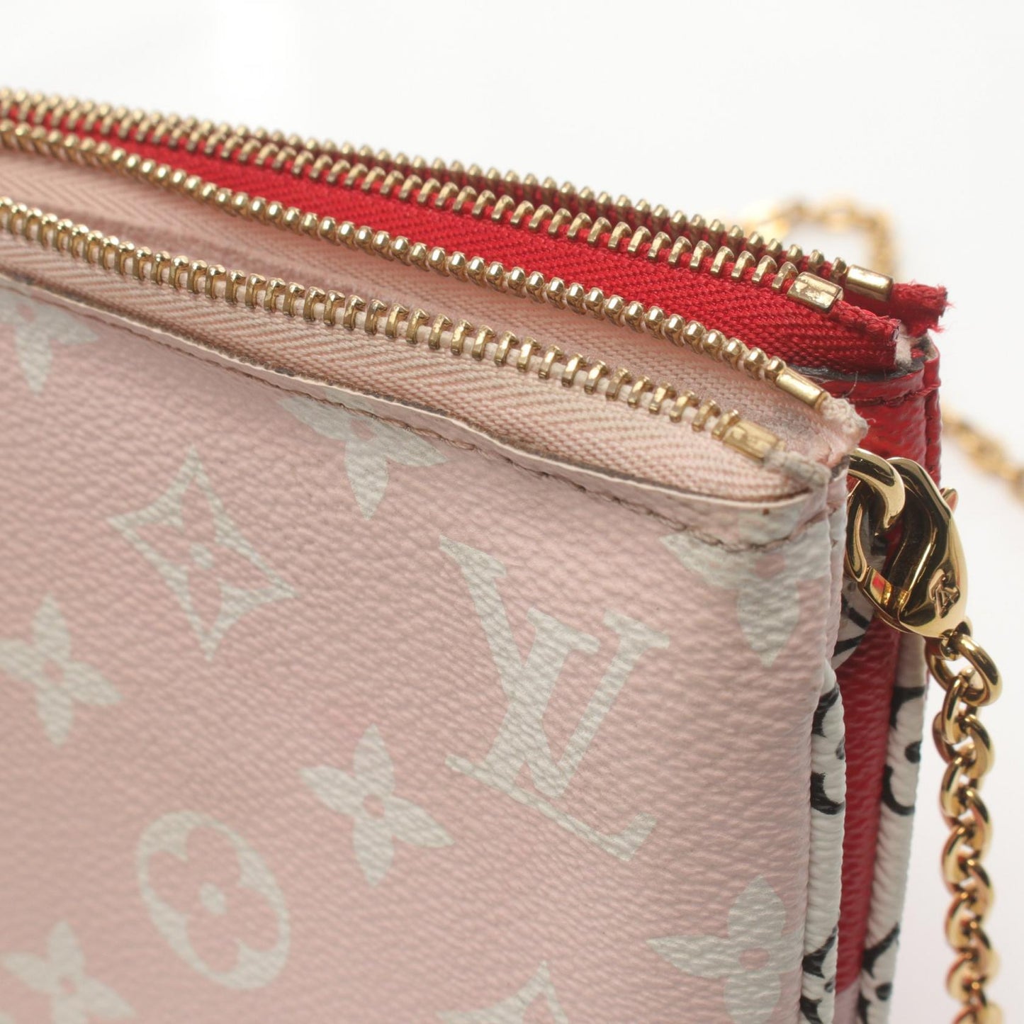 Louis Vuitton Monogram Giant Double Zip Bag