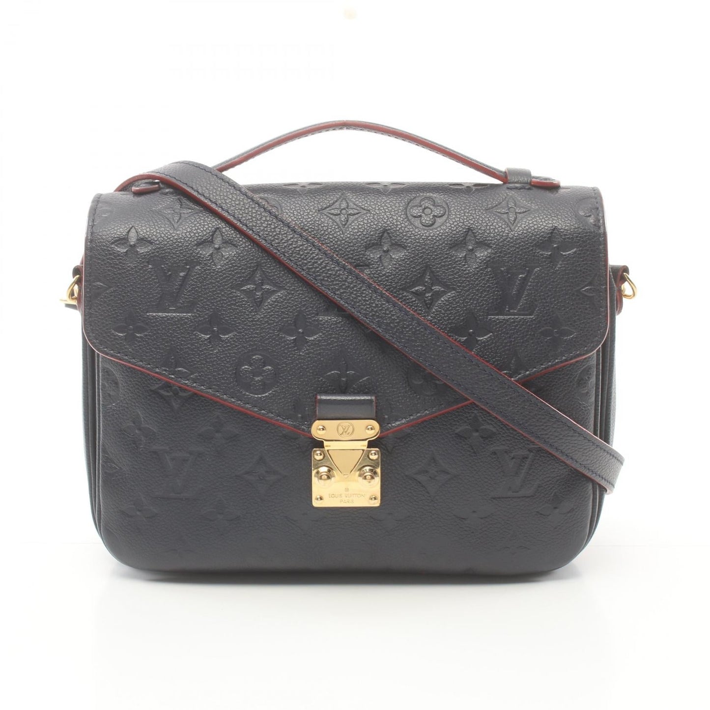 Louis Vuitton Monogram Empreinte Leather Pochette Metis MM Handbag