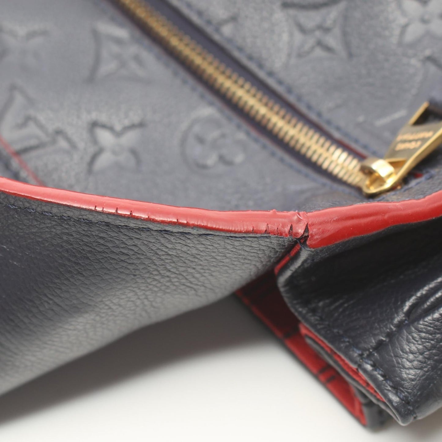 Louis Vuitton Monogram Empreinte Leather Pochette Metis MM Handbag
