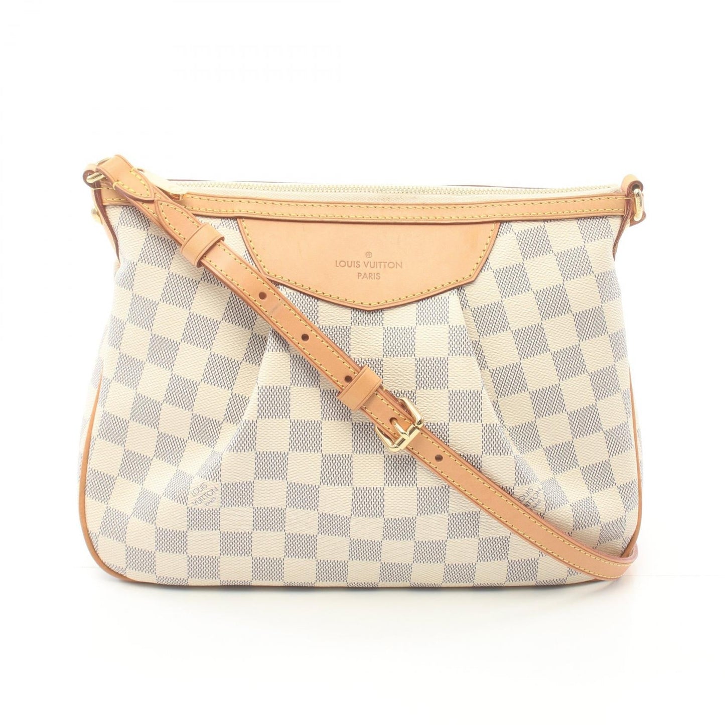 Louis Vuitton Damier Azur Syracusa PM Shoulder Bag