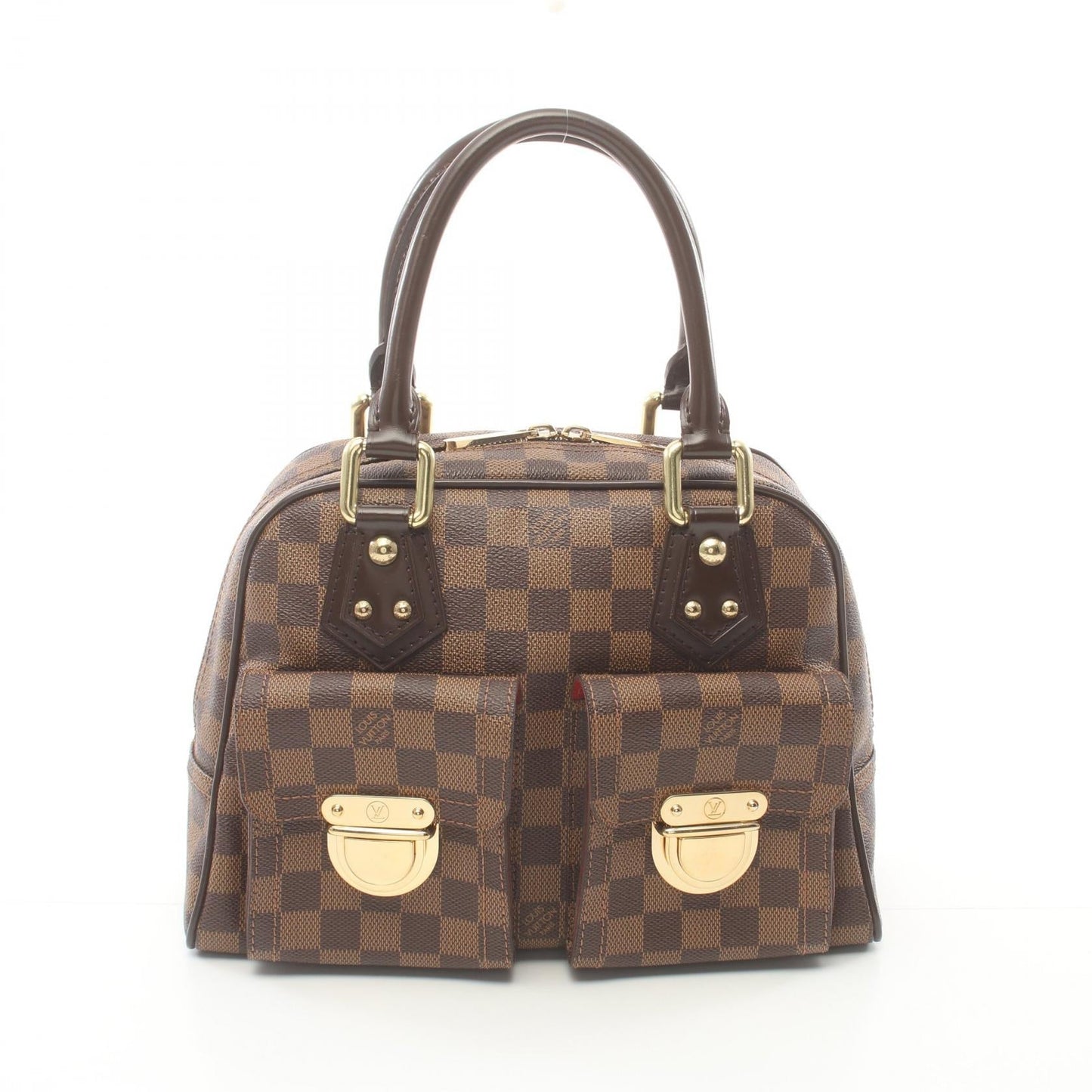 Louis Vuitton Manhattan PM Handbag Brown N48173