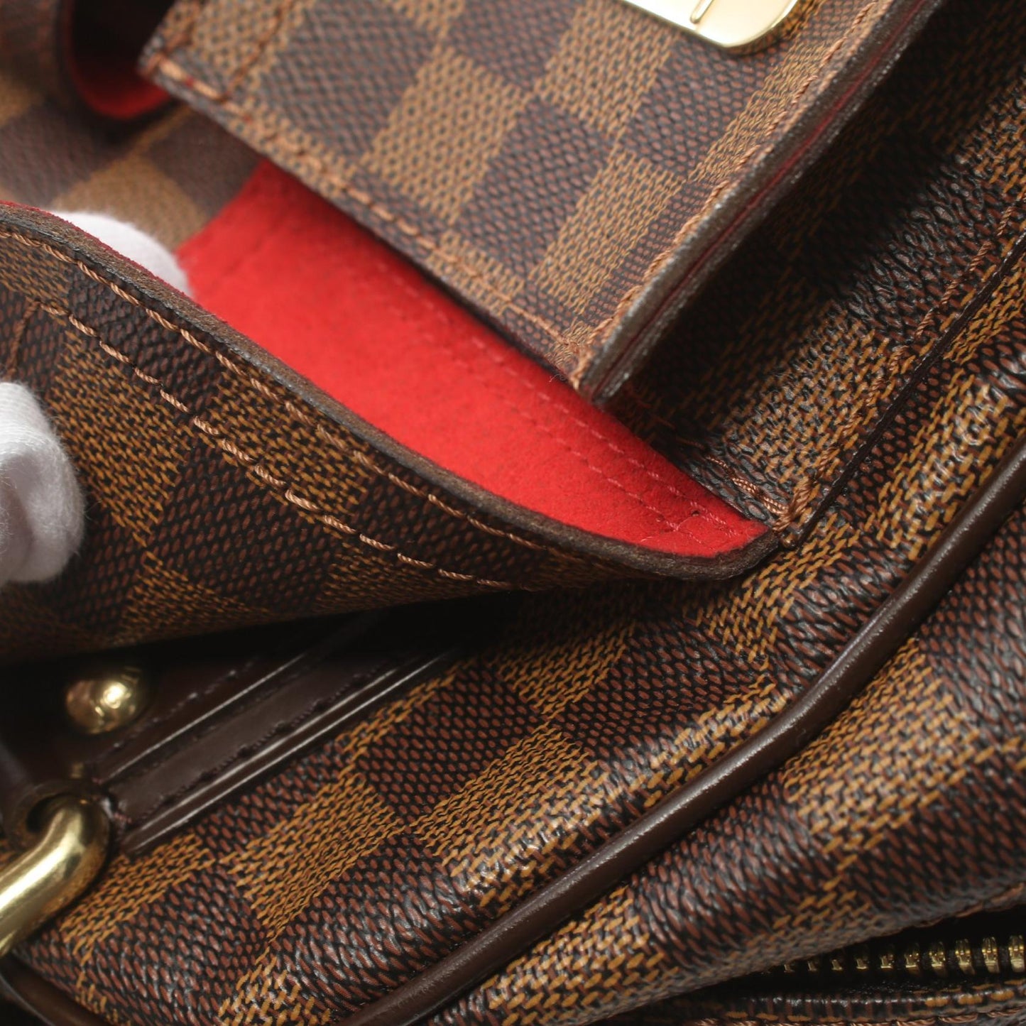 Louis Vuitton Manhattan PM Handbag Brown N48173