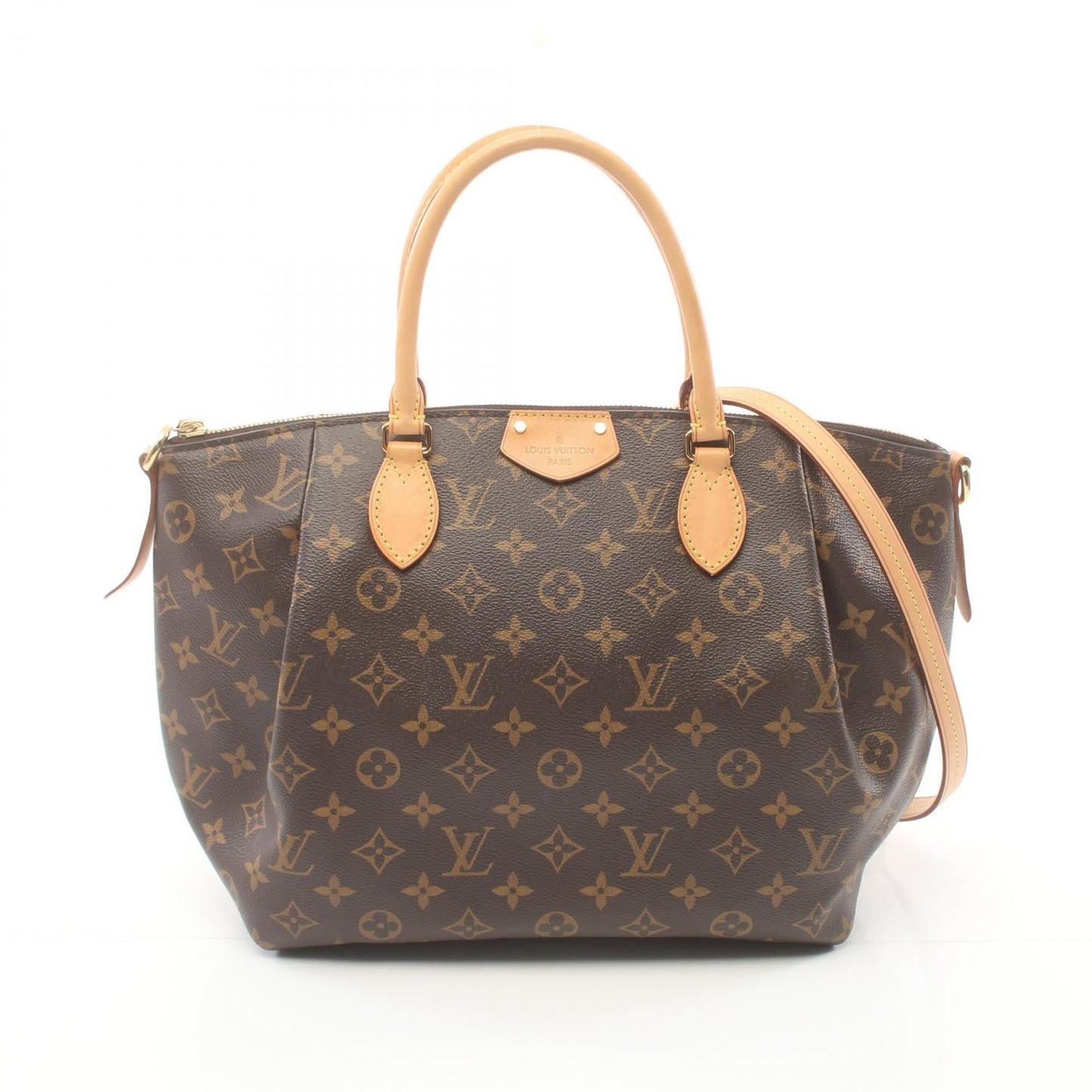 Louis Vuitton Turenne MM Handbag Monogram Brown