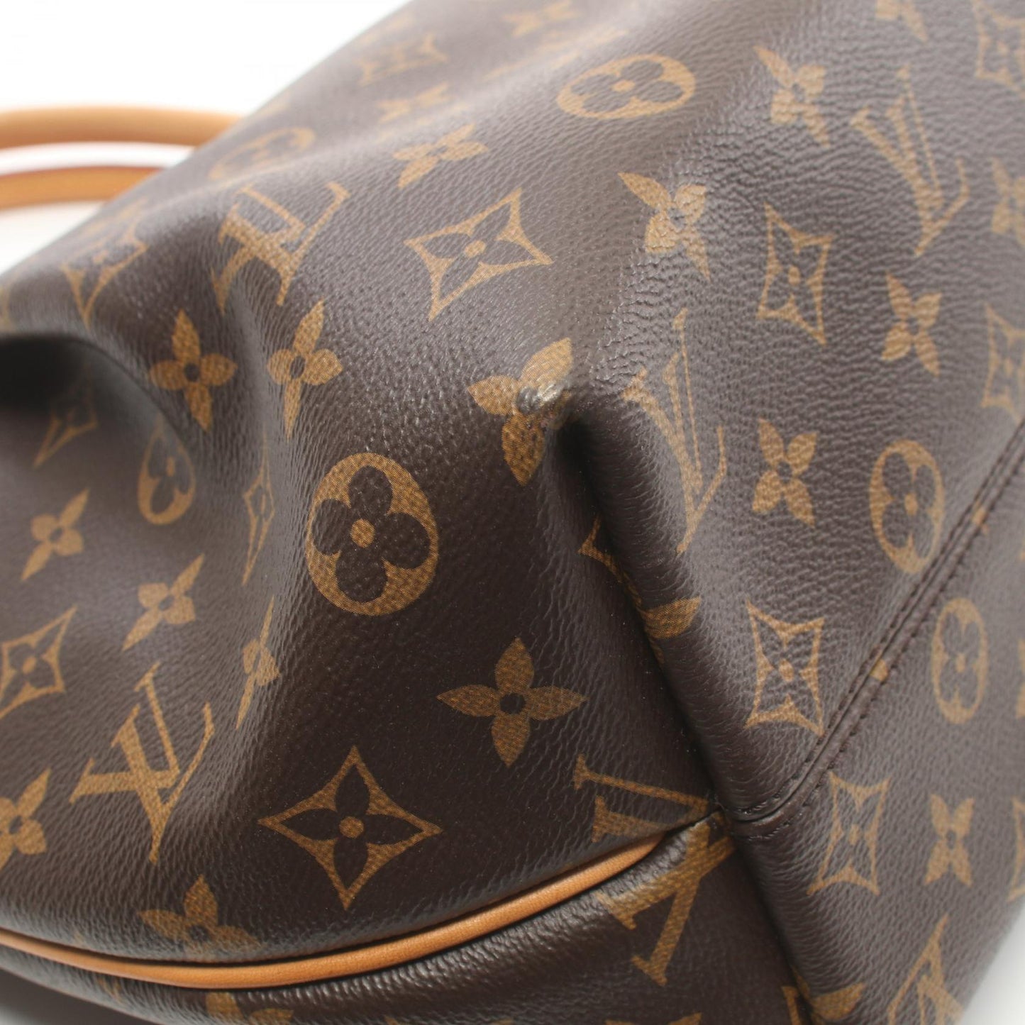 Louis Vuitton Turenne MM Handbag Monogram Brown